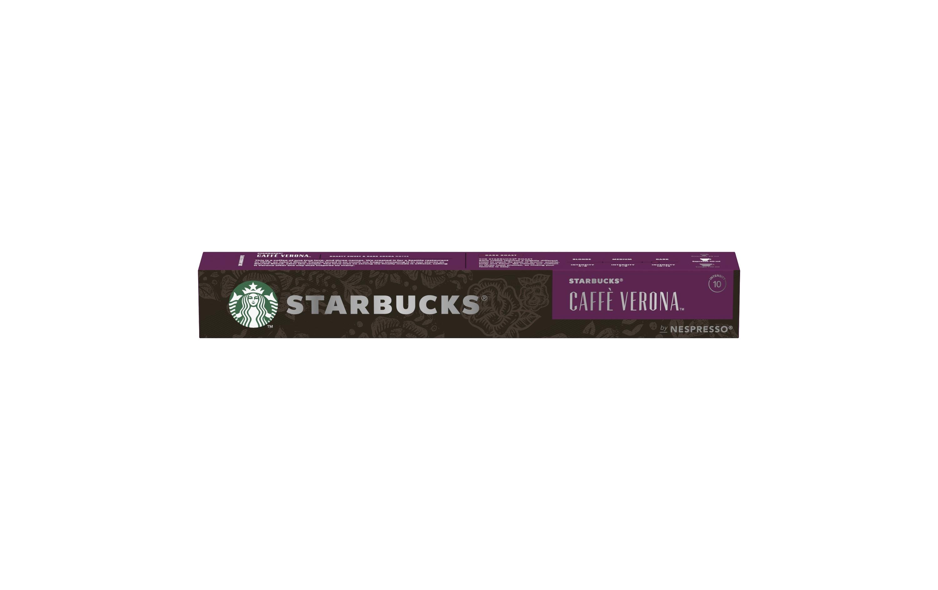 Starbucks Kaffeekapseln Caffè Verona Dark Roast 10 Stück