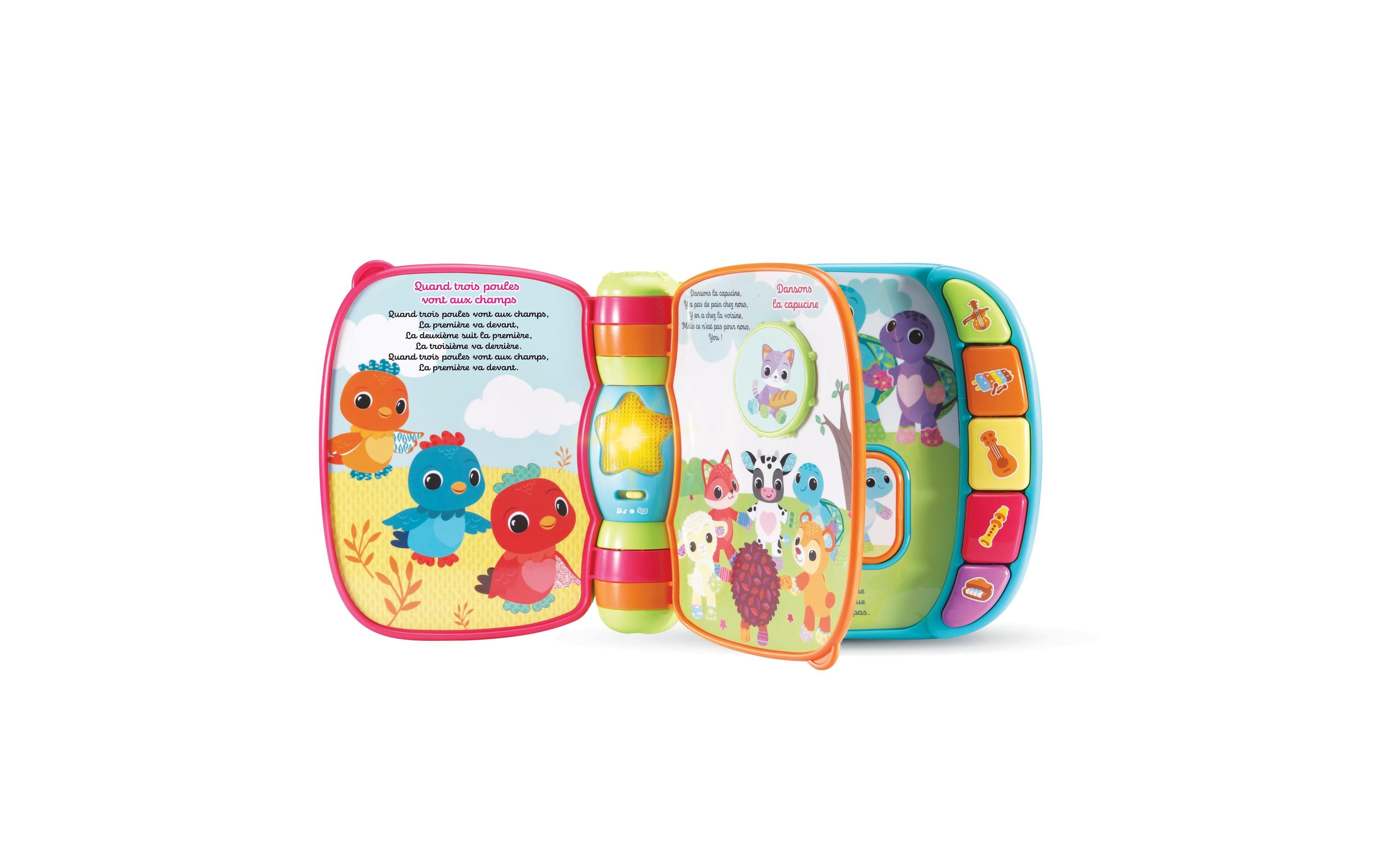 Vtech Musikspielzeug Livre enchanté des Baby loulous bleu -FR-