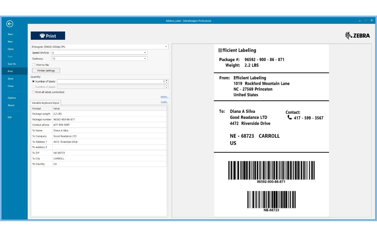 Zebra Technologies Software Designer Professional 3