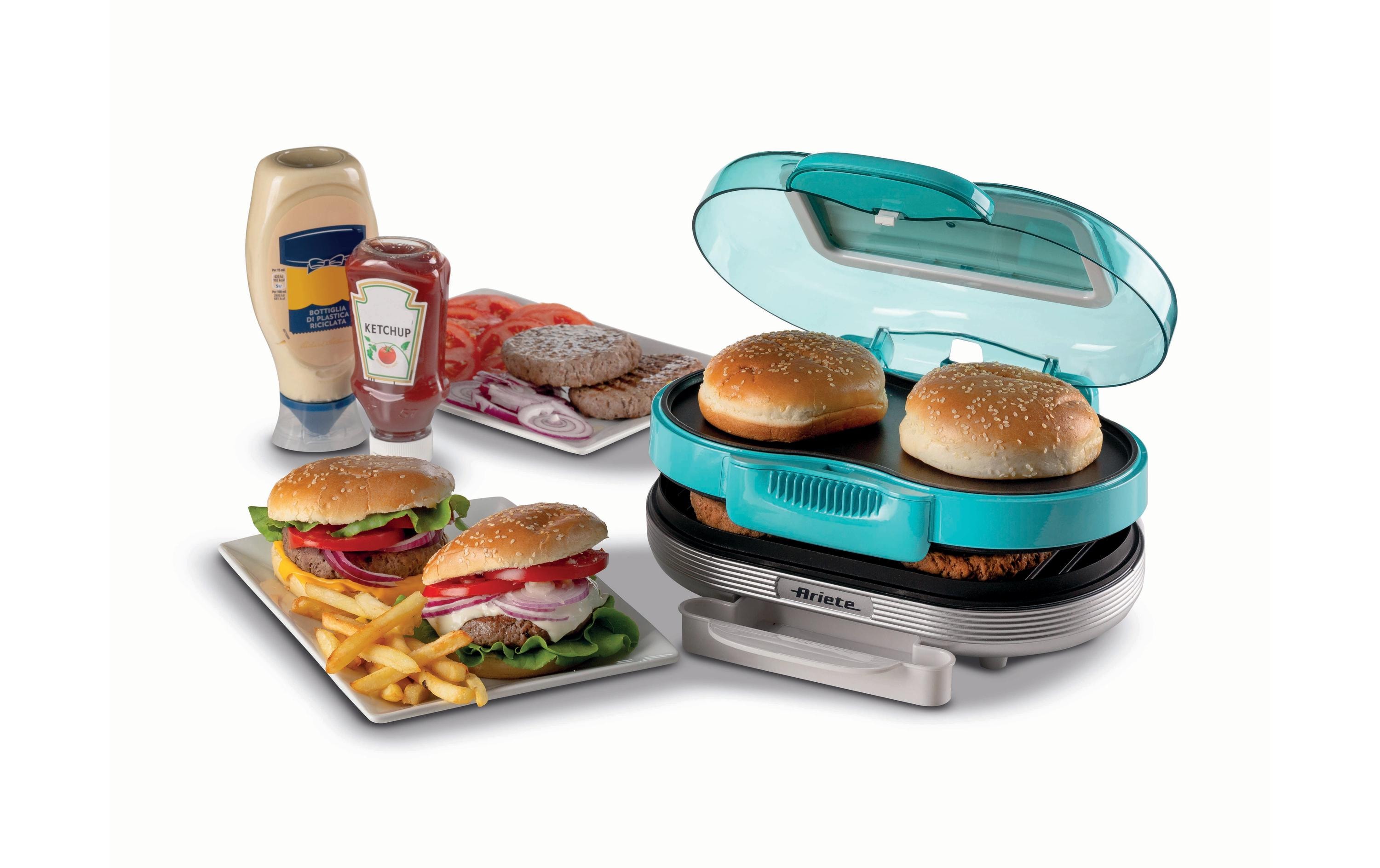 Ariete Hamburger-Grill Party Time ARI-205-BL 1200 W, Blau