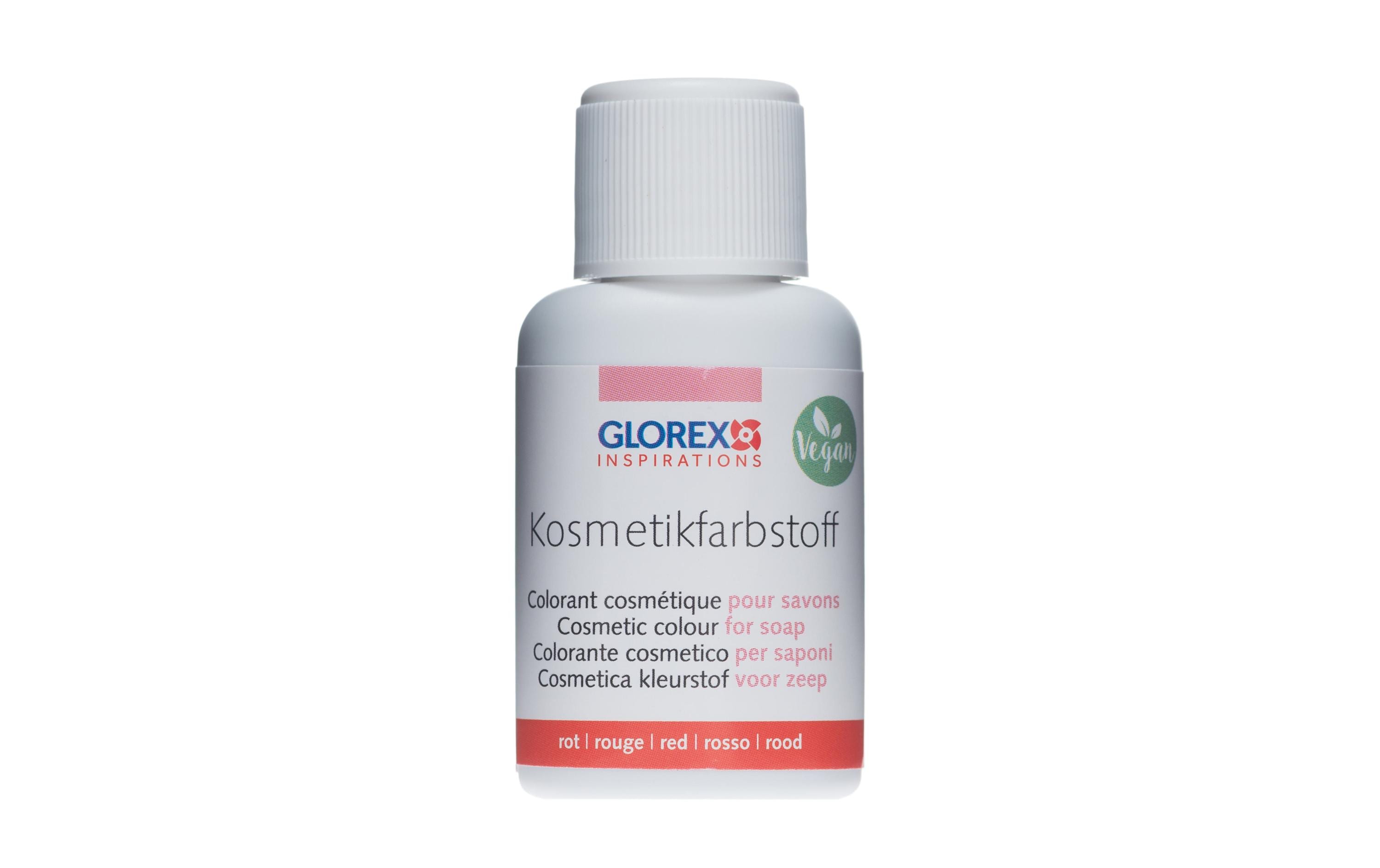 Glorex Kosmetikfarbstoff 20 ml, Rot