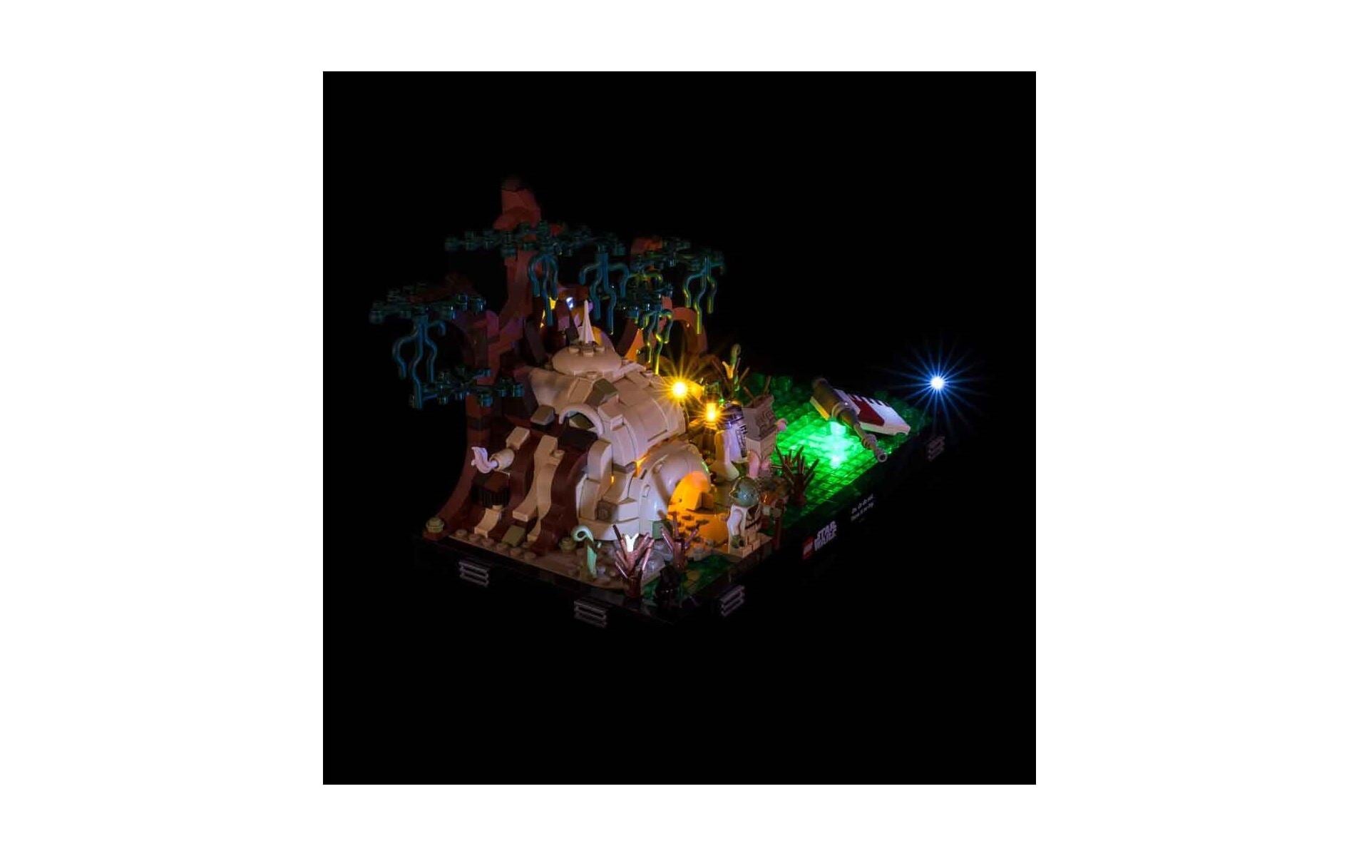 Light My Bricks LED-Licht-Set für LEGO® Jedi Training auf Dagobah 75330