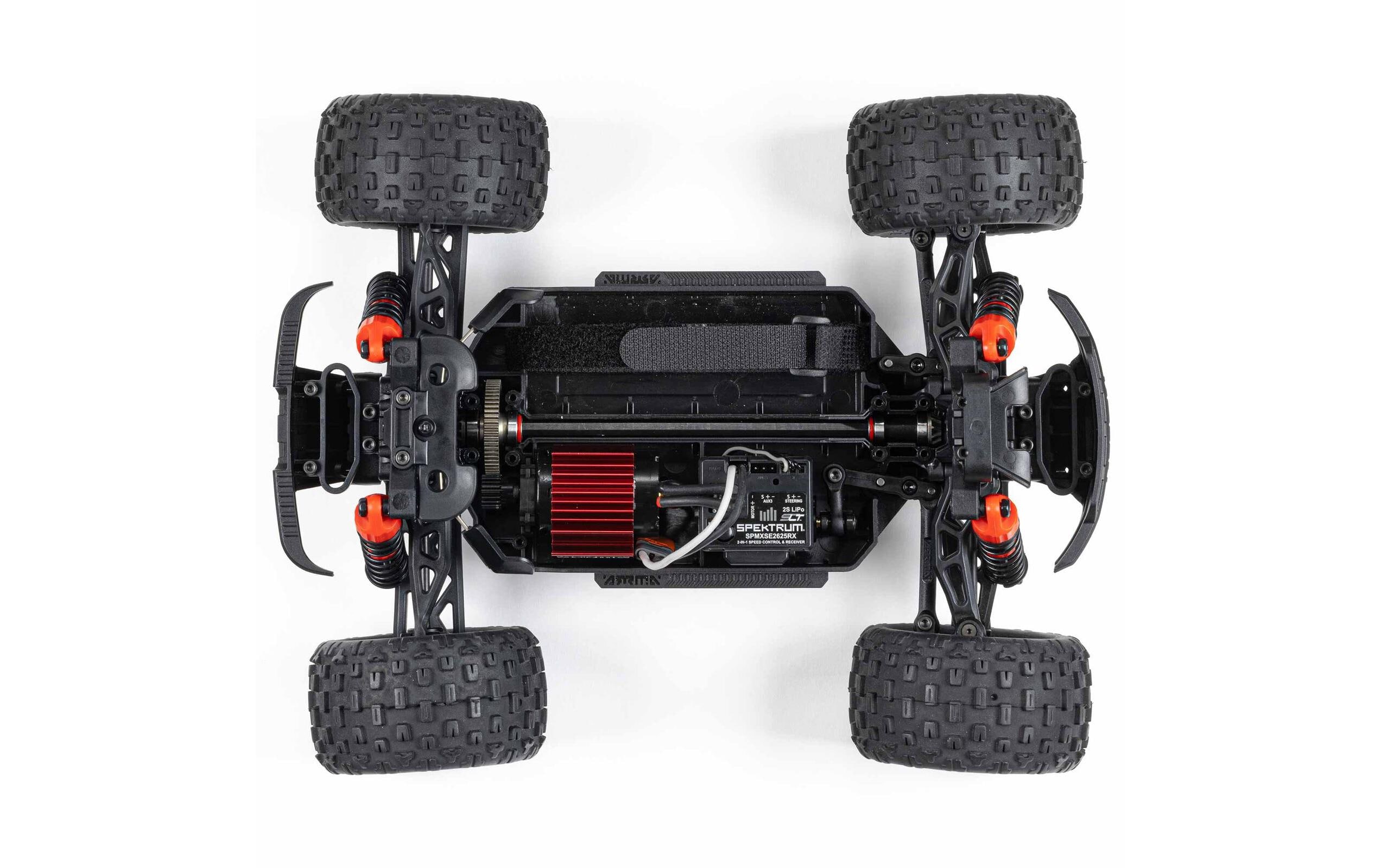 Arrma Monster Truck Granite Grom Mega 380 Blau, RTR, 1:18