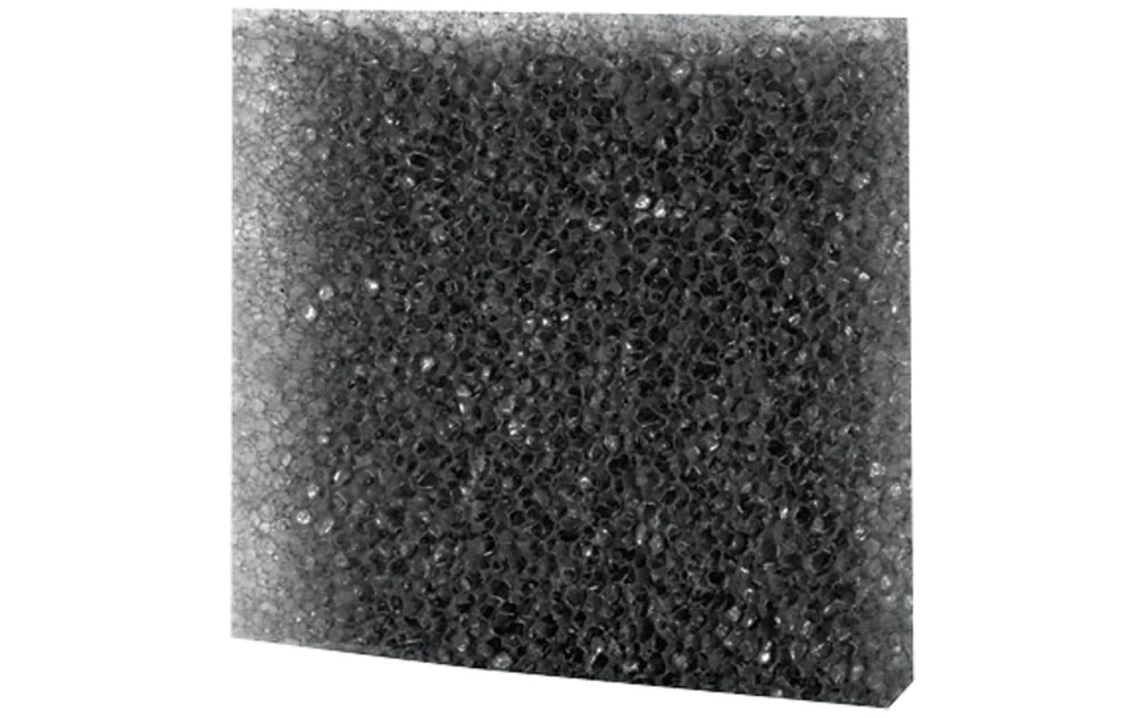 Hobby Aquaristik Filterzubehör Filterschaum grob, Schwarz, 50 x 50 x 5 cm