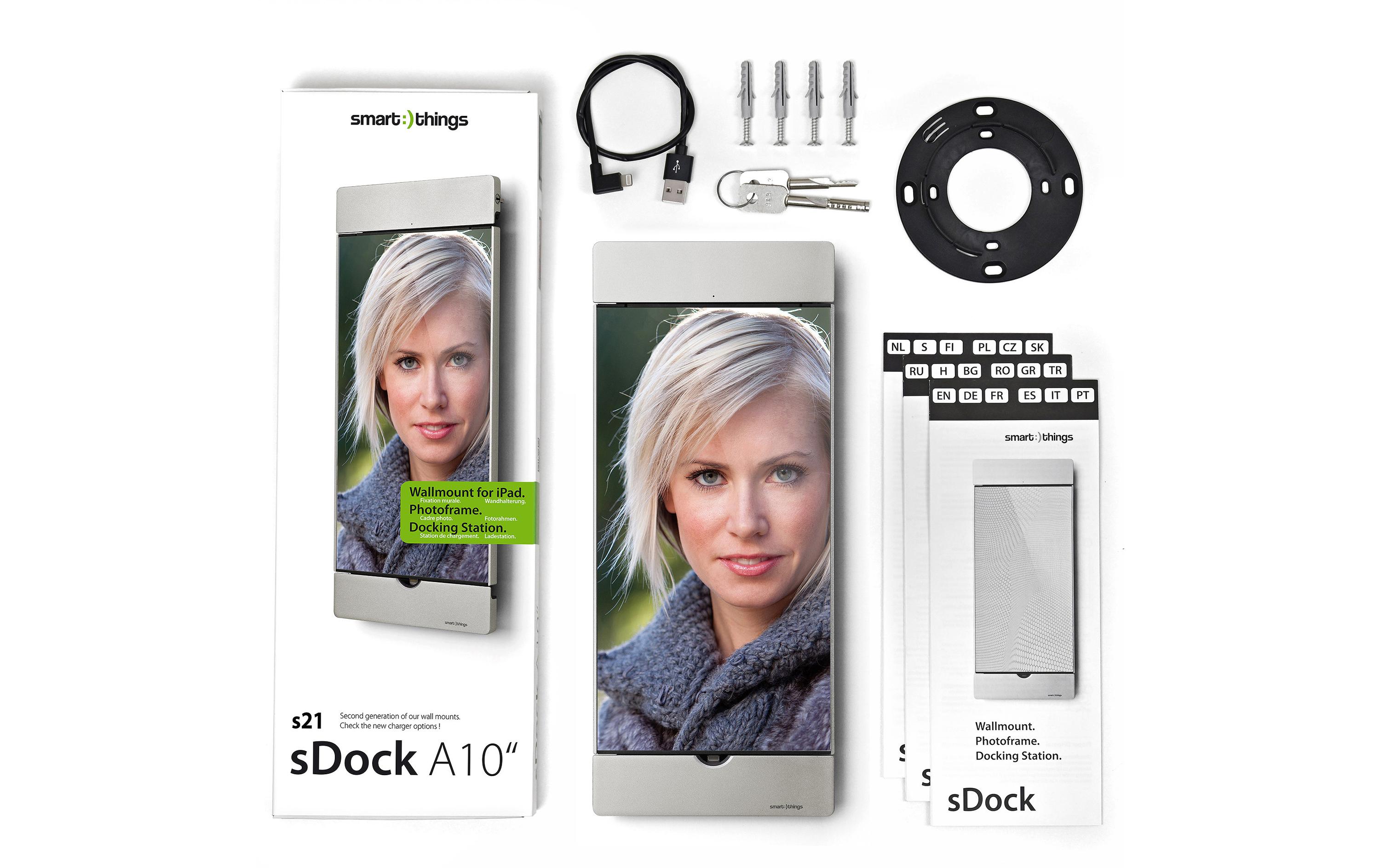 Smart Things Halterung sDock Mini, Silber