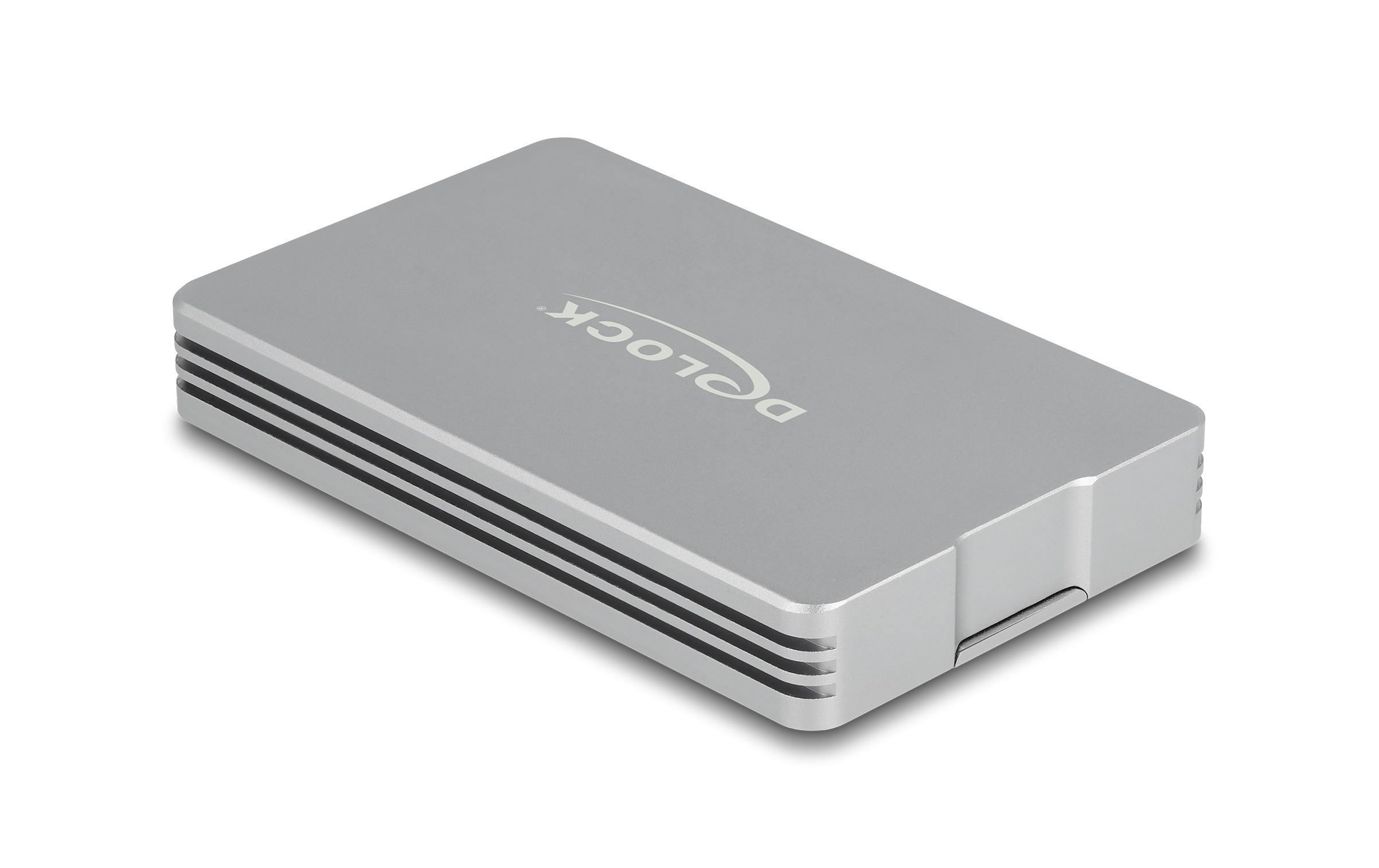 Delock Externes Gehäuse M.2 NVMe USB4 40 Gbps M.2