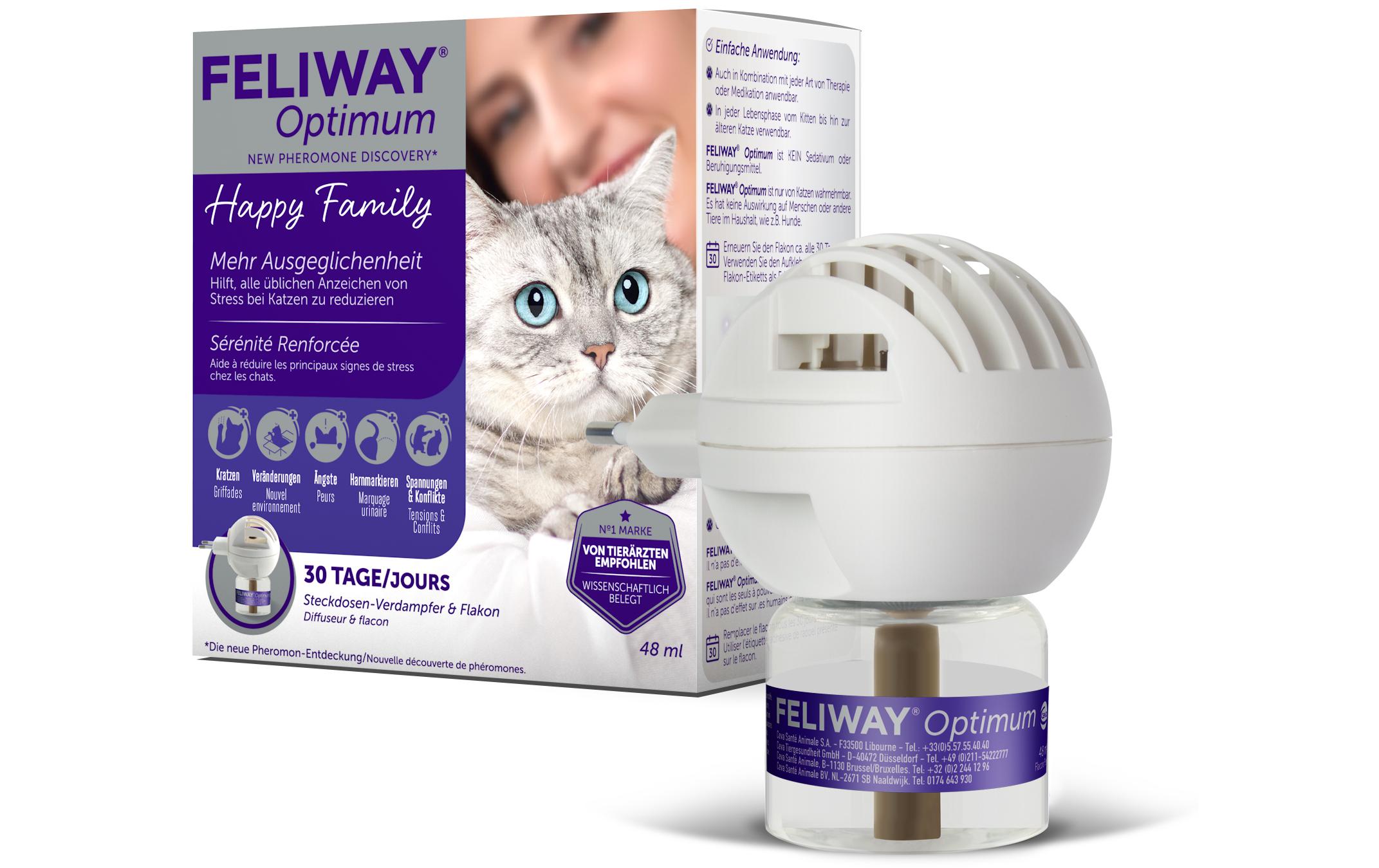 Feliway Wohlbefinden Optimum Starter-Set, 48 ml