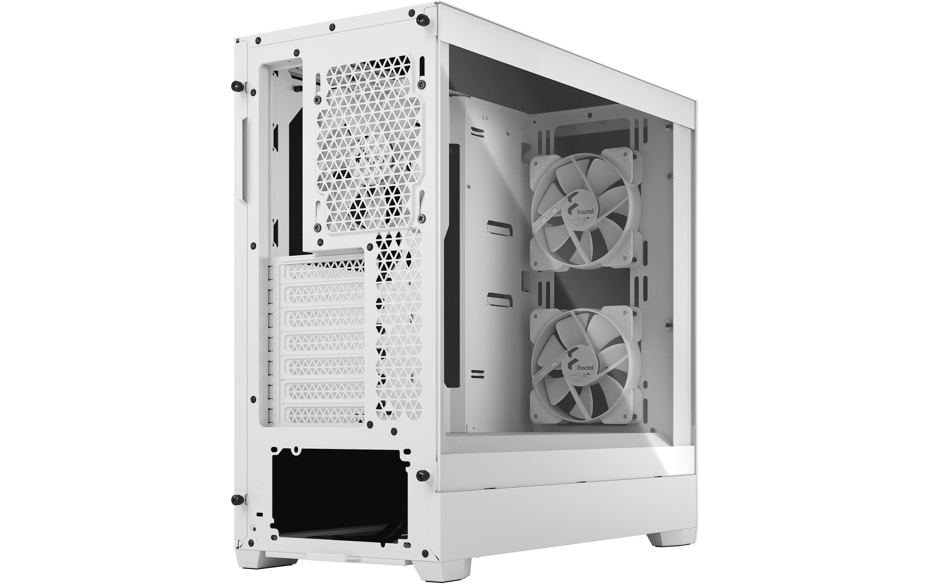 Fractal Design PC-Gehäuse Pop Silent TG Weiss