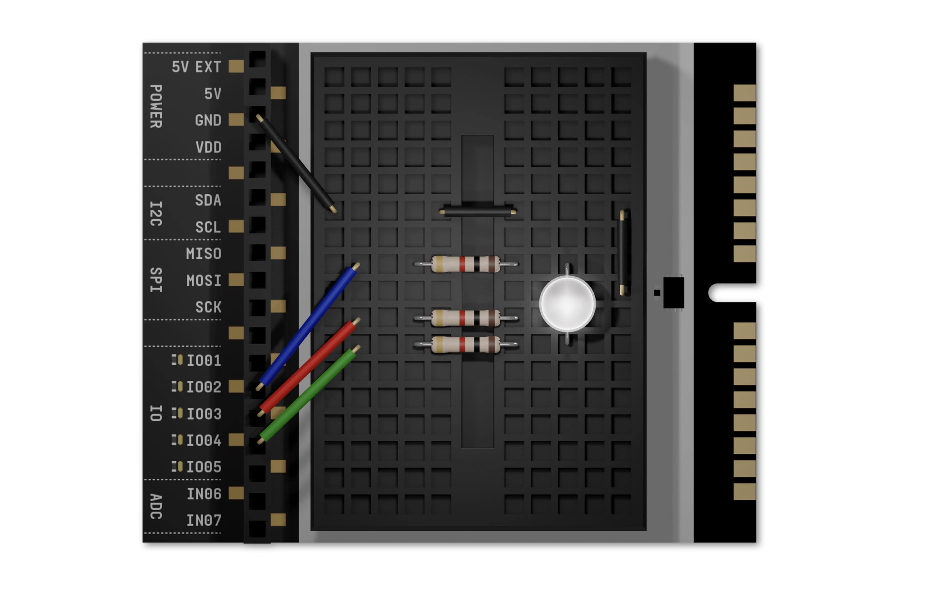 OXON Breadboard Oxocard Connect Cartridge