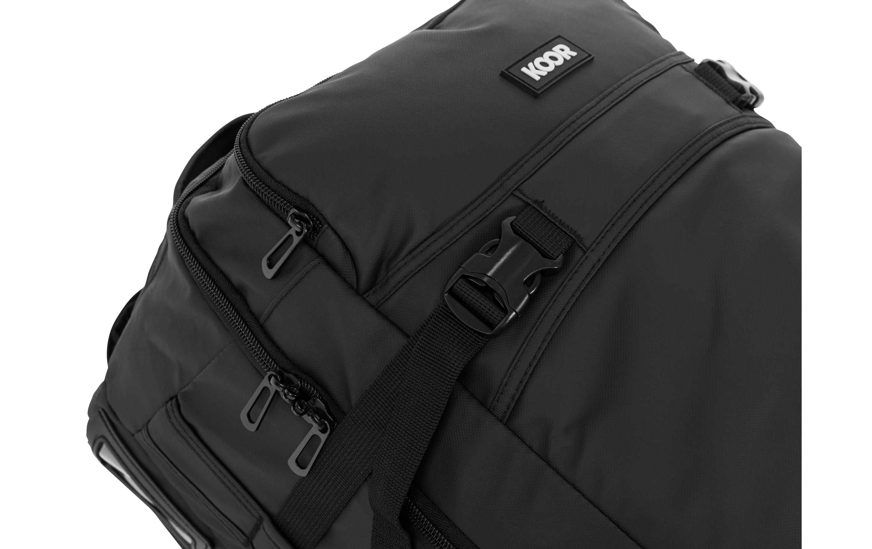 KOOR Reisekoffer Jiibs 50 L, Schwarz