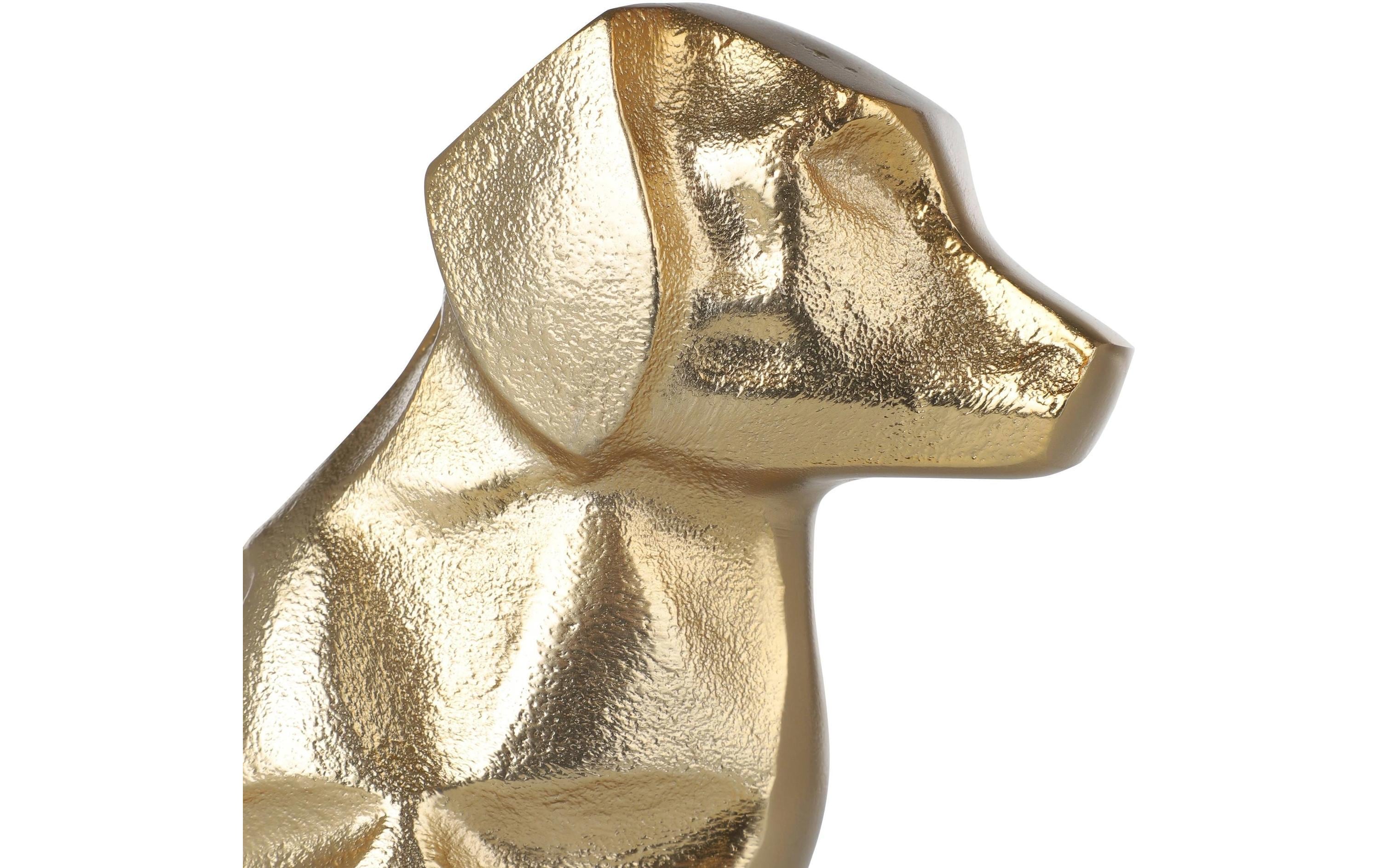 EGLO Dekofigur Hund Nolalu 24.5 cm, Gold