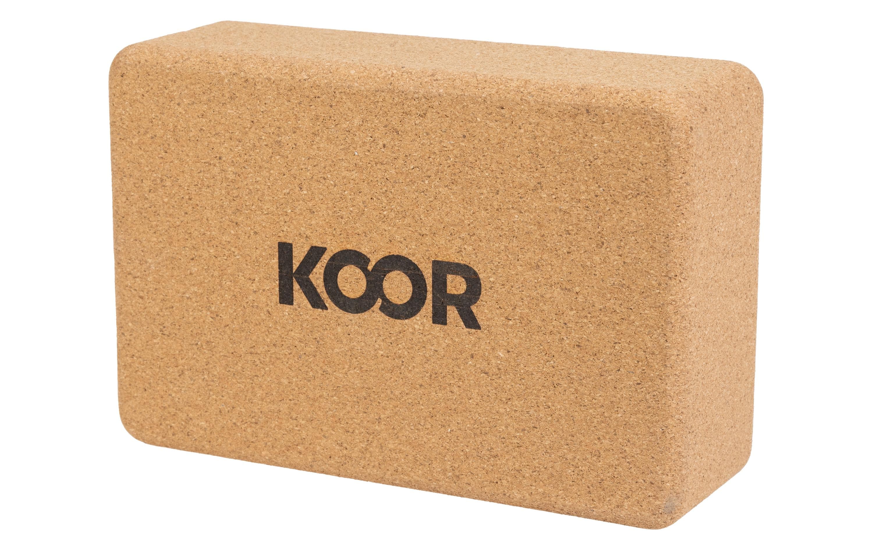 KOOR Yoga-Set 4-teilig, Kork