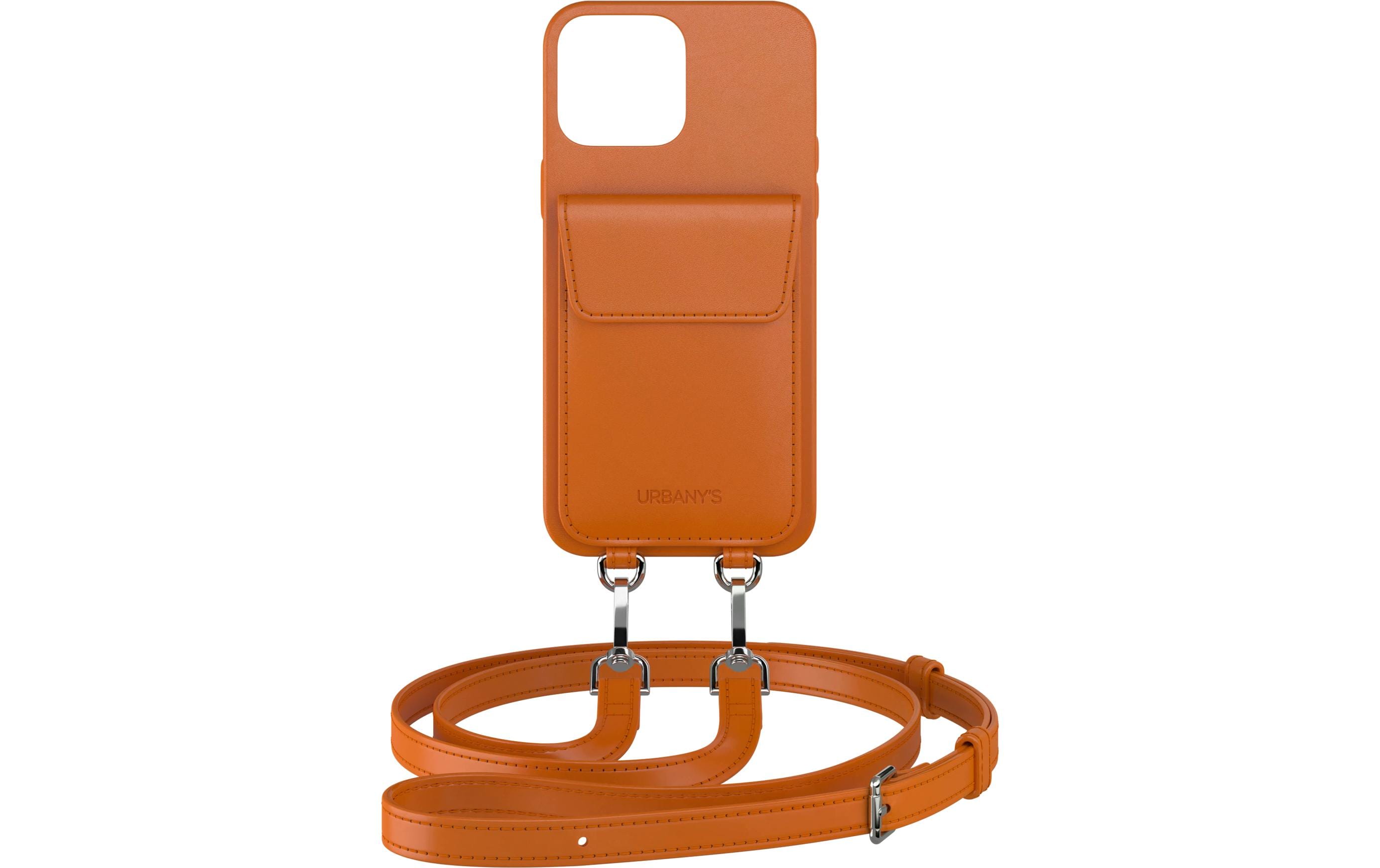 Urbany's Necklace Case Handekette+ iPhone 15 Plus Pumpkin Pie