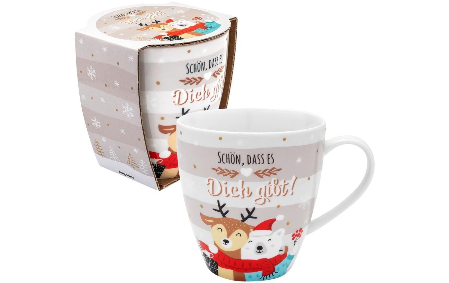 Sheepworld Kaffeetasse Schön, dass es Dich gibt 450 ml, 1 Stück