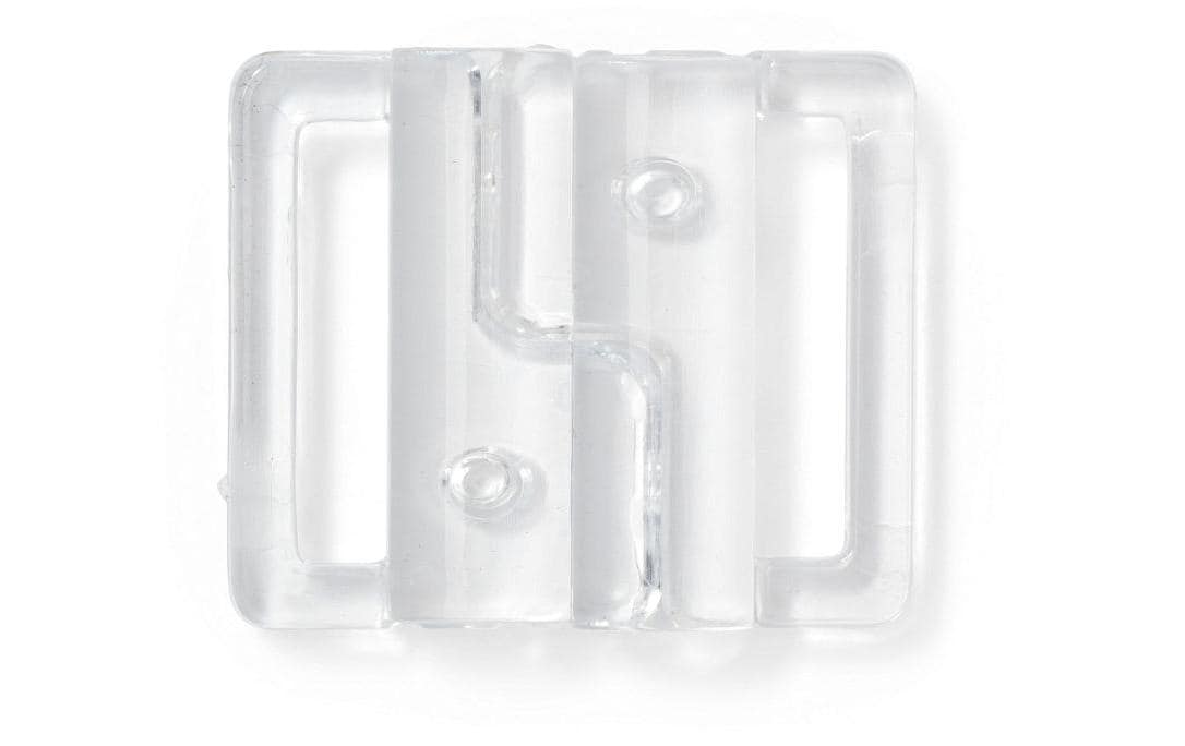 Prym Bikini/Gürtelverschluss Transparent, 20 mm