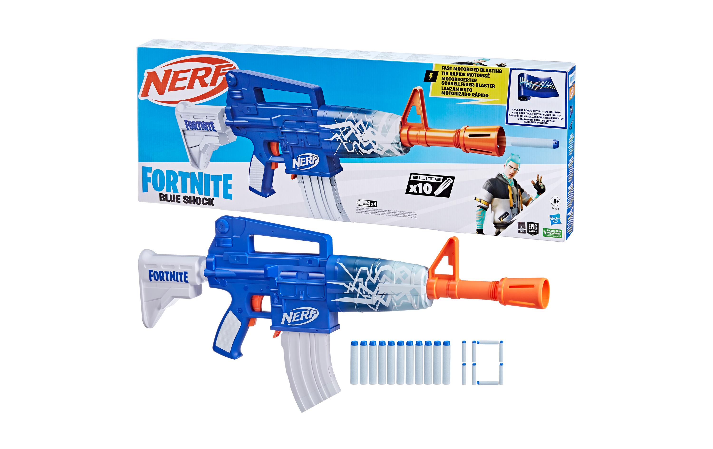 NERF Blue Shock