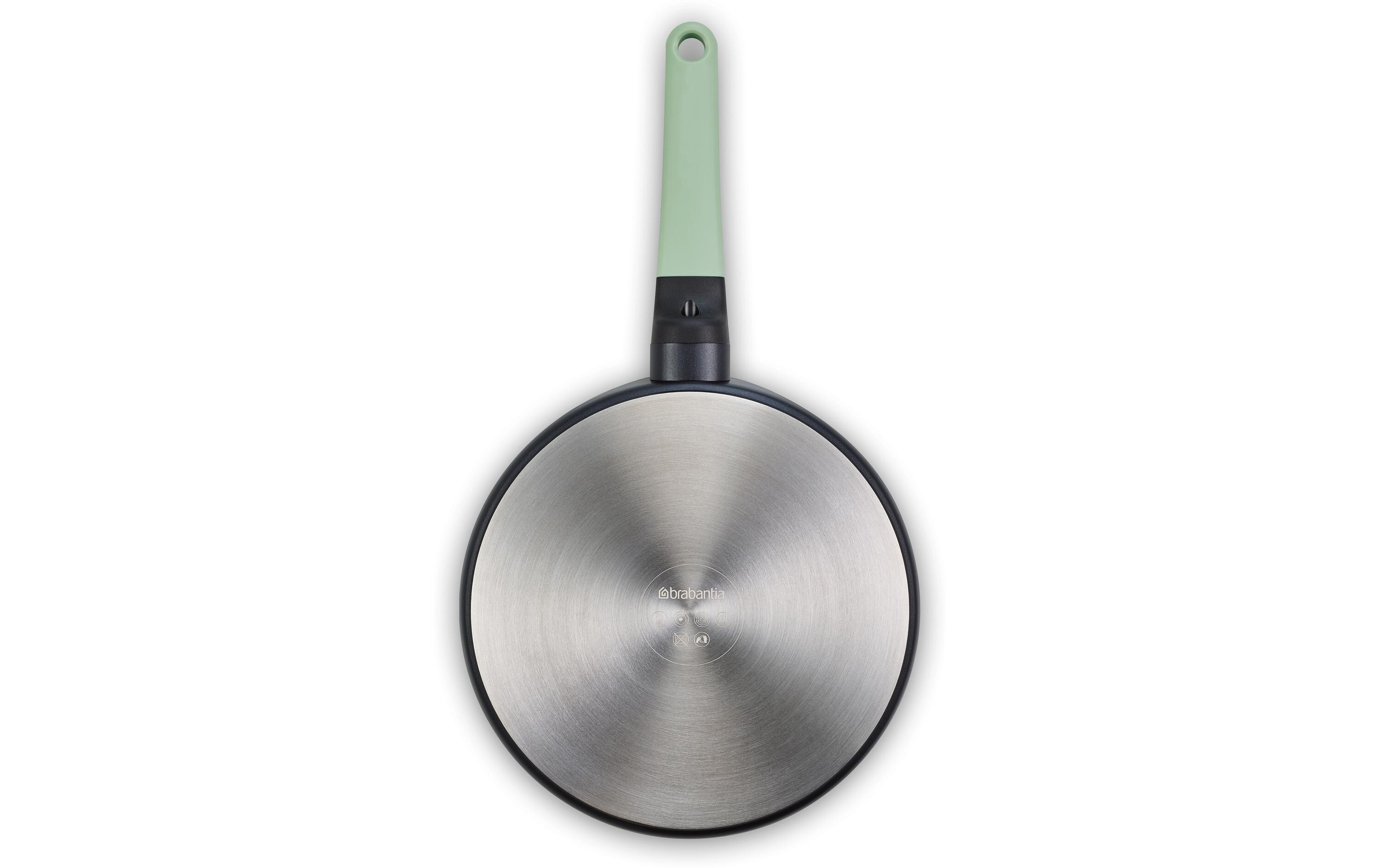 Brabantia Crêpes-Pfanne Tasty+ 25 cm, Schwarz/ Jade Green