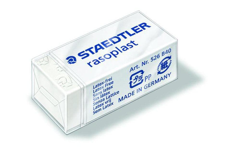 Staedtler Radiergummi Rasoplast 526 B Weiss