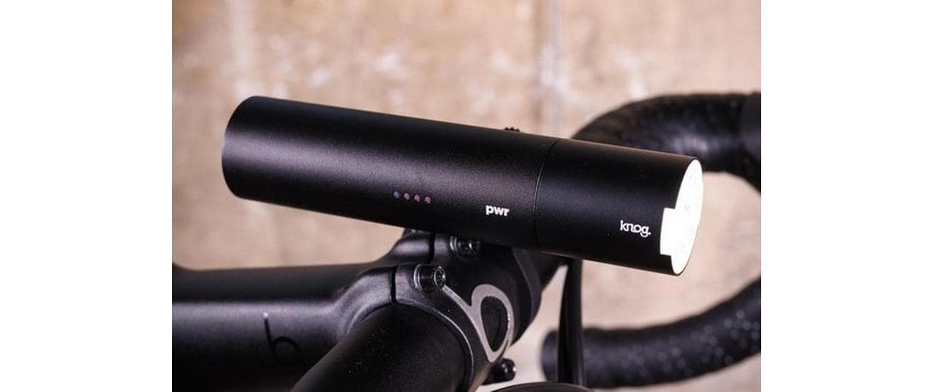 knog. Velolampe PWR Road 700 Vorne, Schwarz