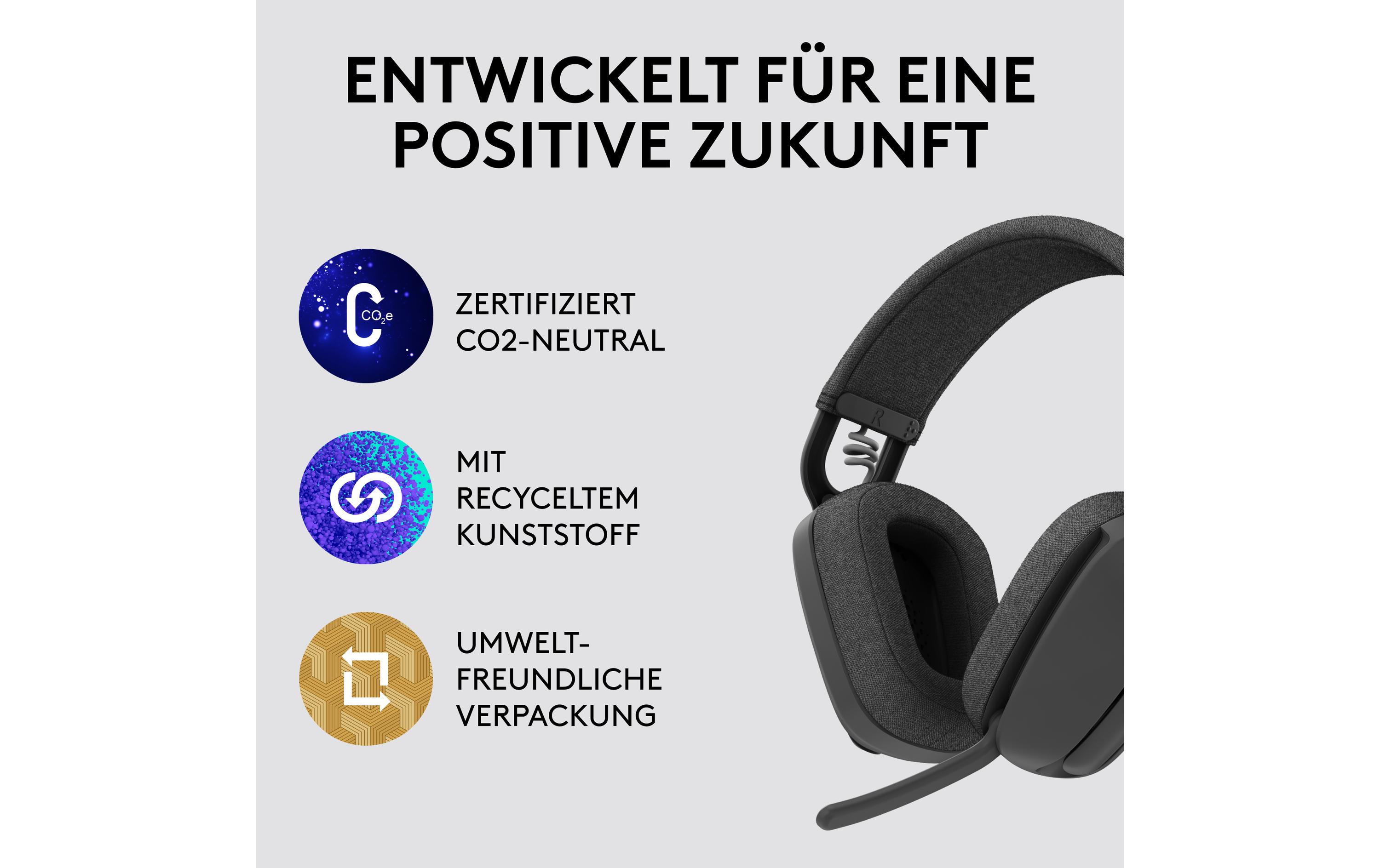 Logitech Headset Zone Vibe 100 Graphite