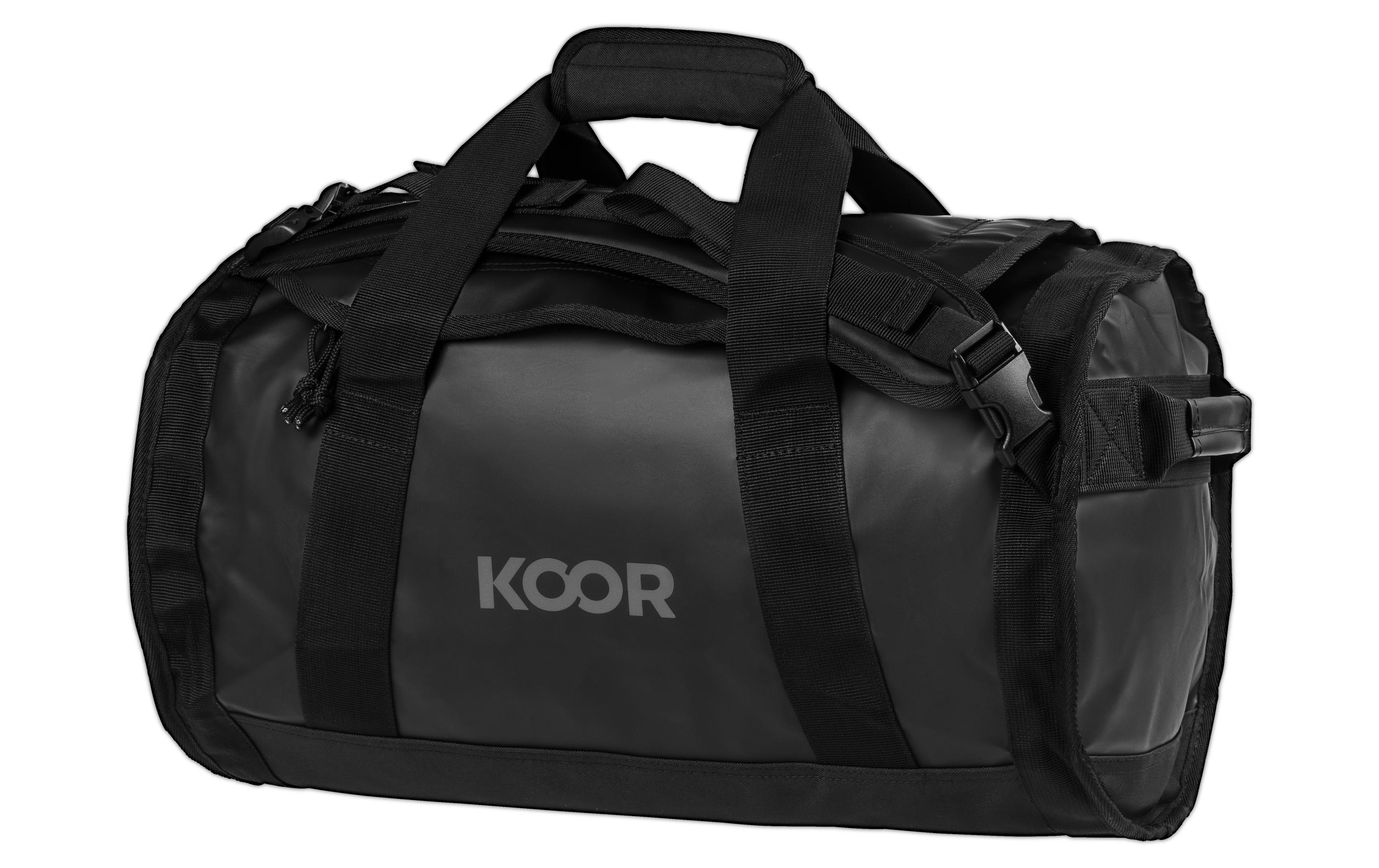 KOOR Duffle Bag Sooma 30 l, Schwarz