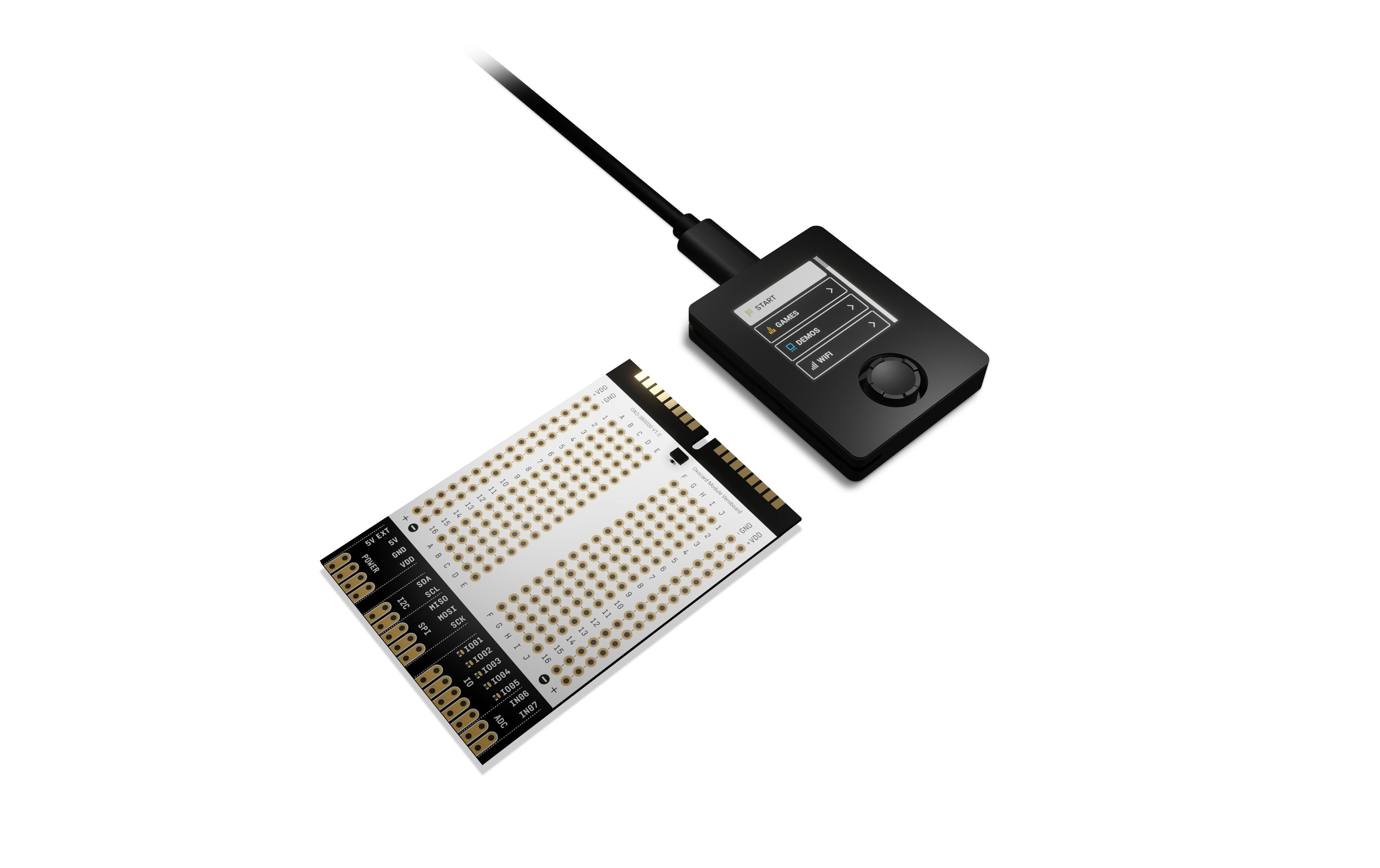 OXON Breadboard Oxocard Connect Veroboard Cartridge