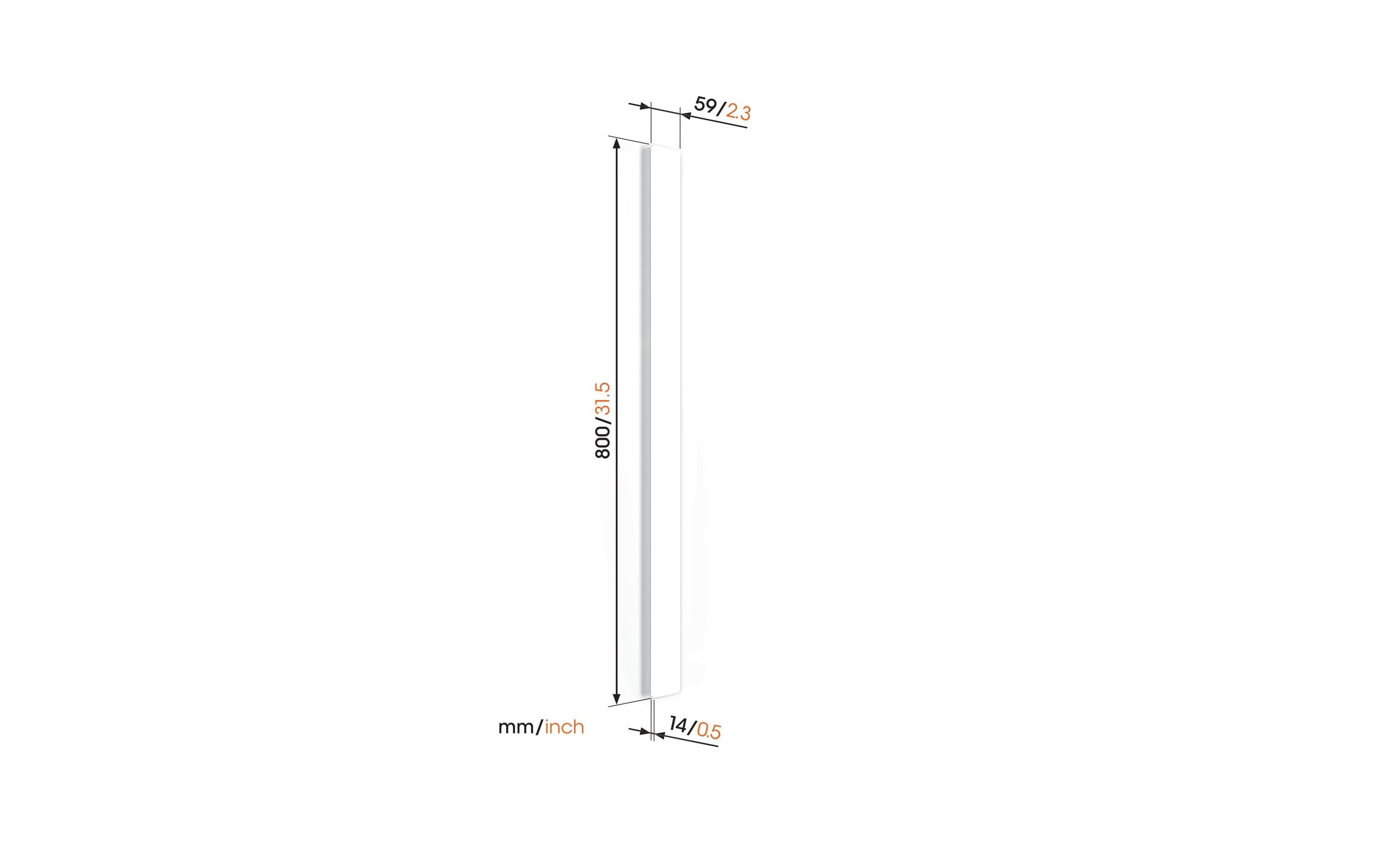 Vogel's Kabelkanal TVA 6000 0.8 m x 59 mm Weiss