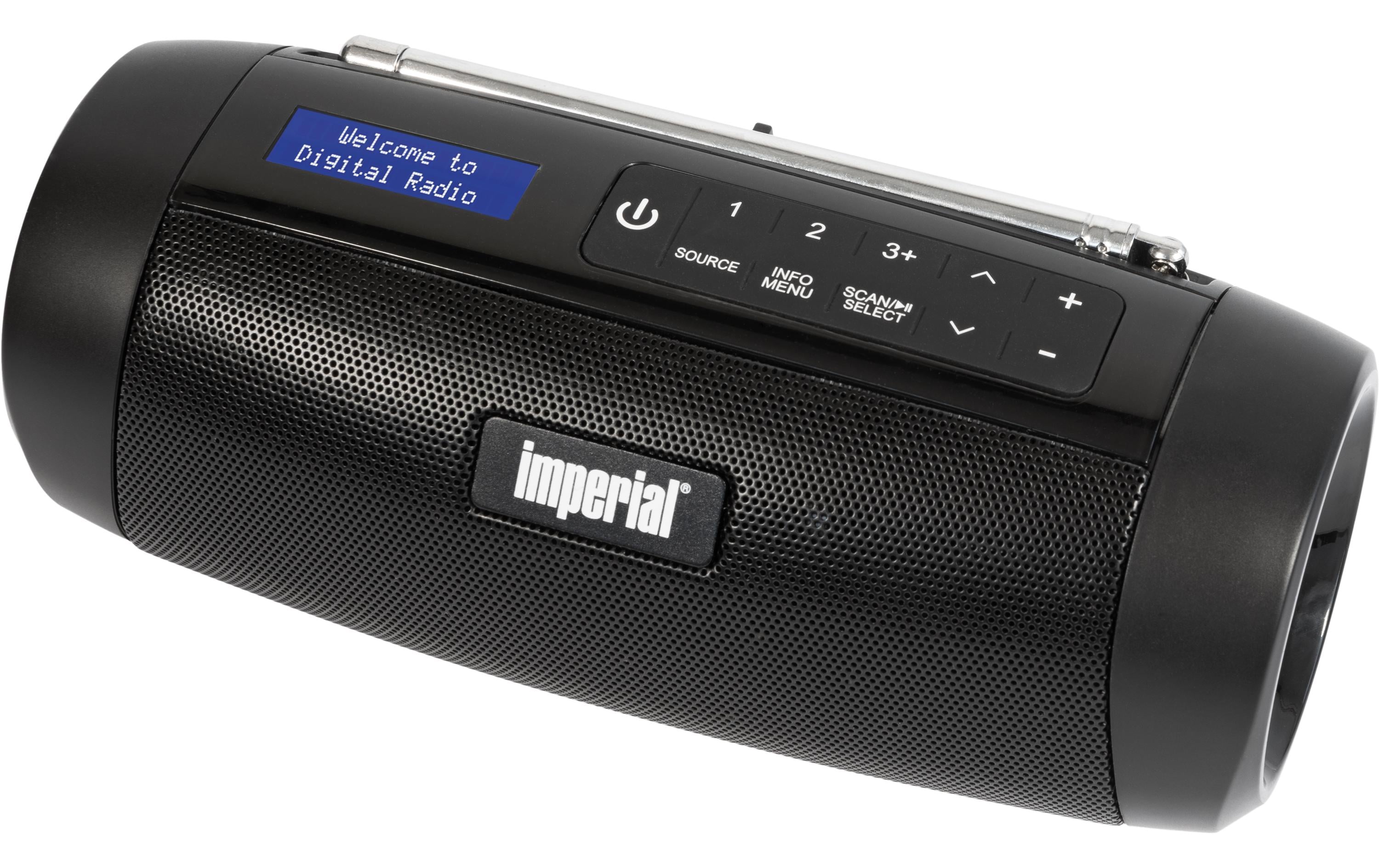 Imperial Bluetooth Speaker Dabman Go Schwarz