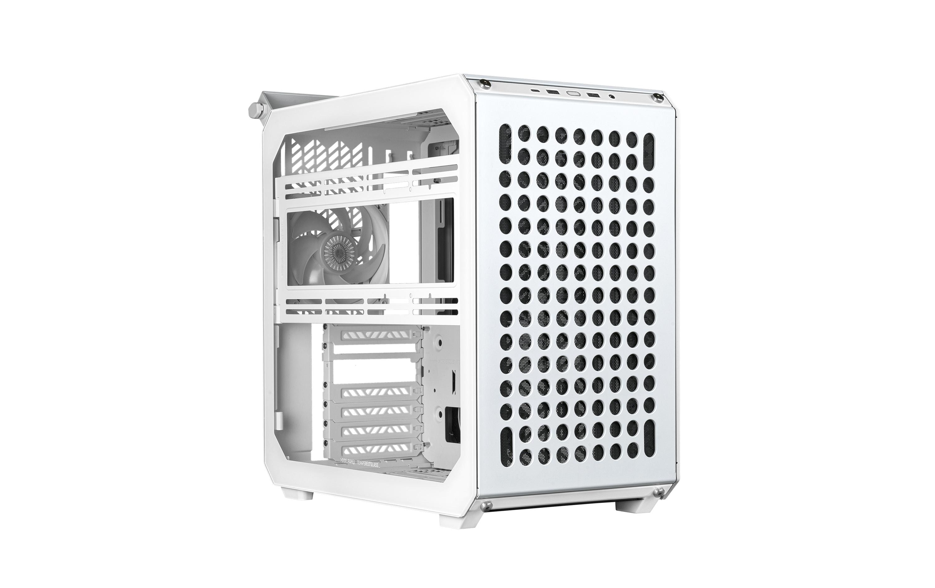 Cooler Master PC-Gehäuse Qube 500 Flatpack Weiss