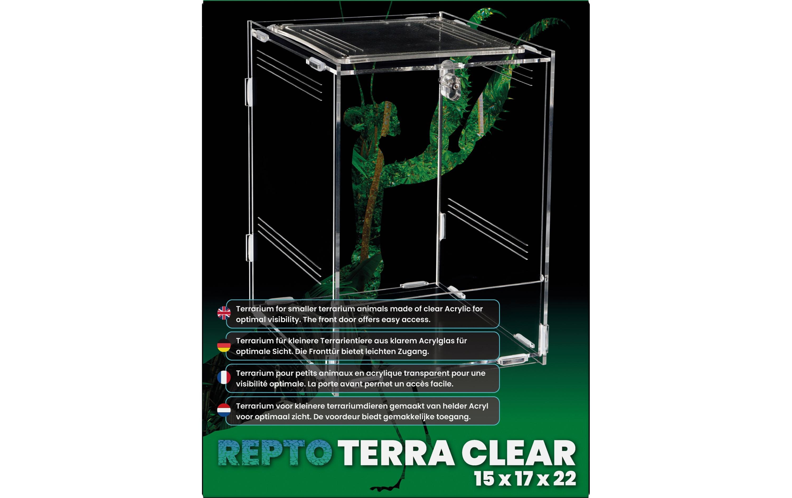 Repto Terrarium Plexi, 15 x 17 x 22 cm