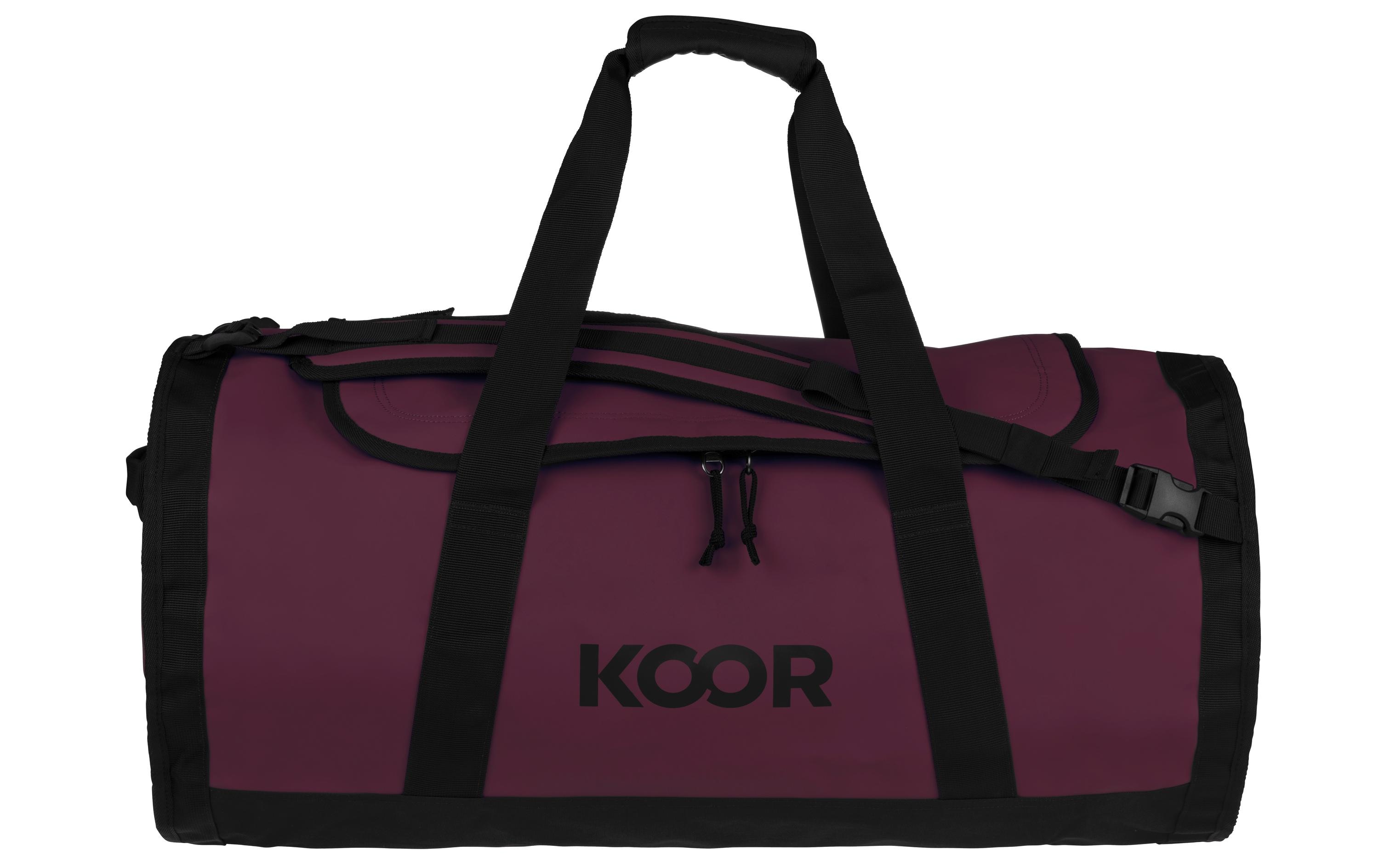 KOOR Duffle Bag Sooma 70 l, Maroon