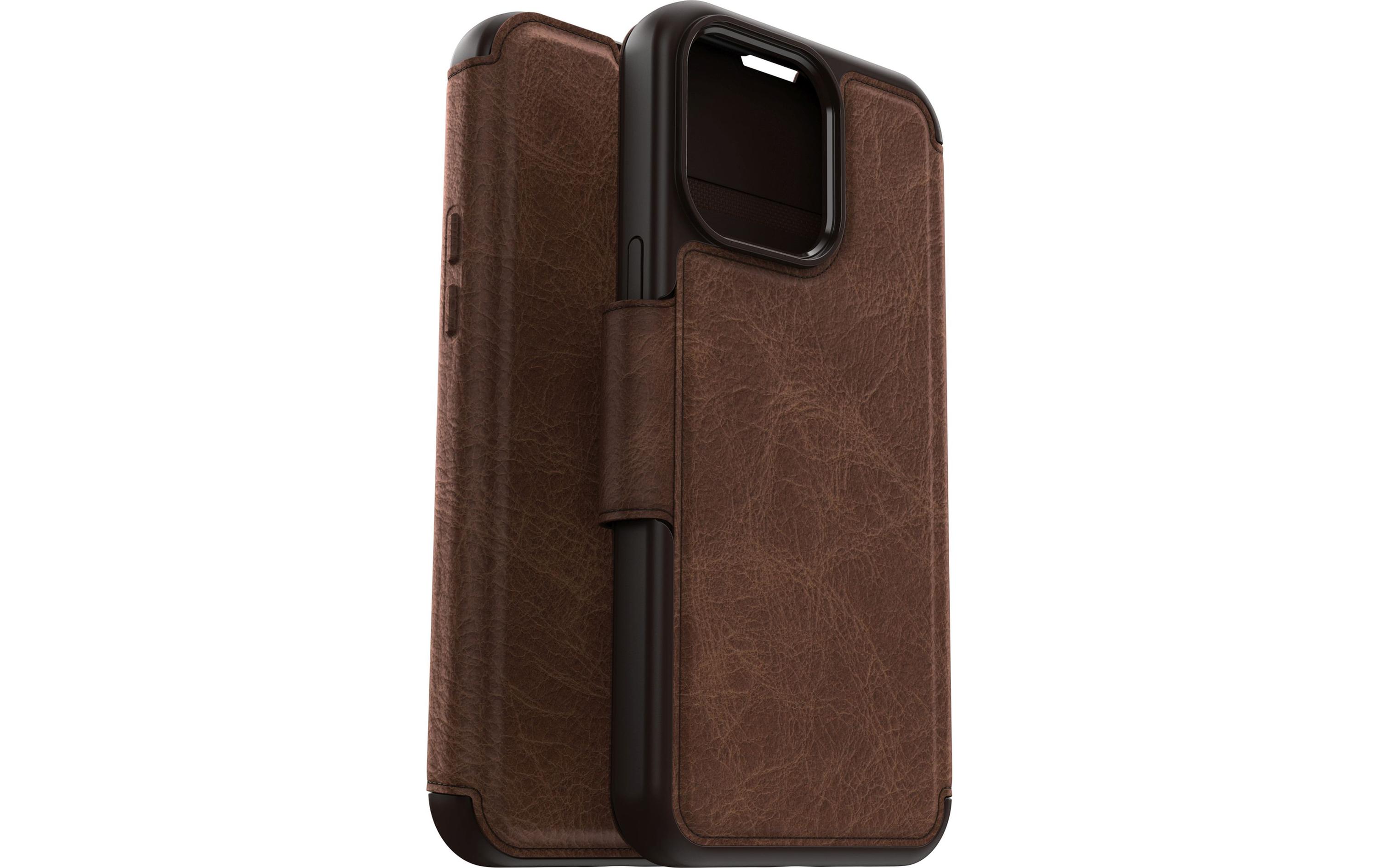 Otterbox Book Cover Strada iPhone 15 Pro Max Braun