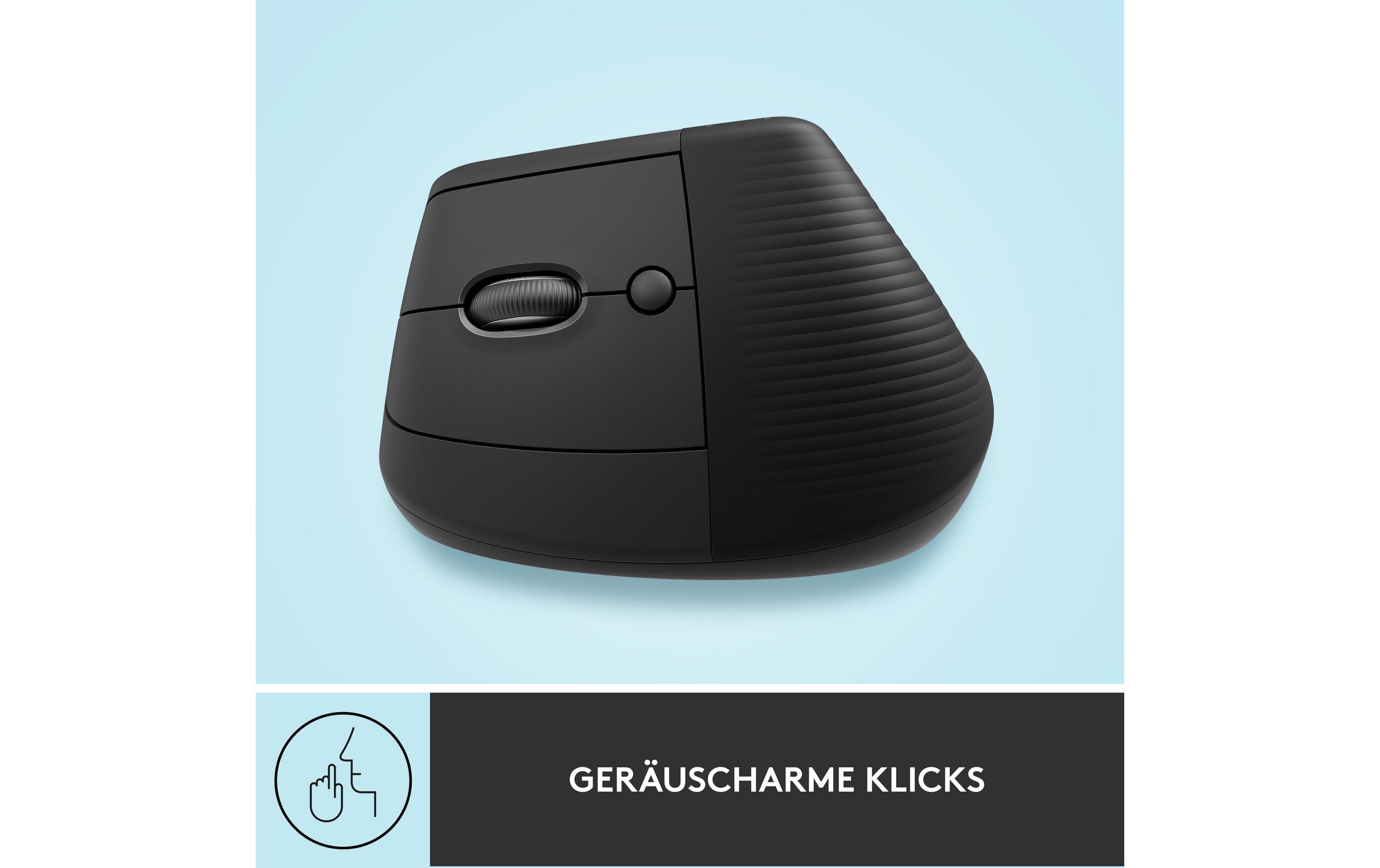 Logitech Ergonomische Maus Lift Left Graphite