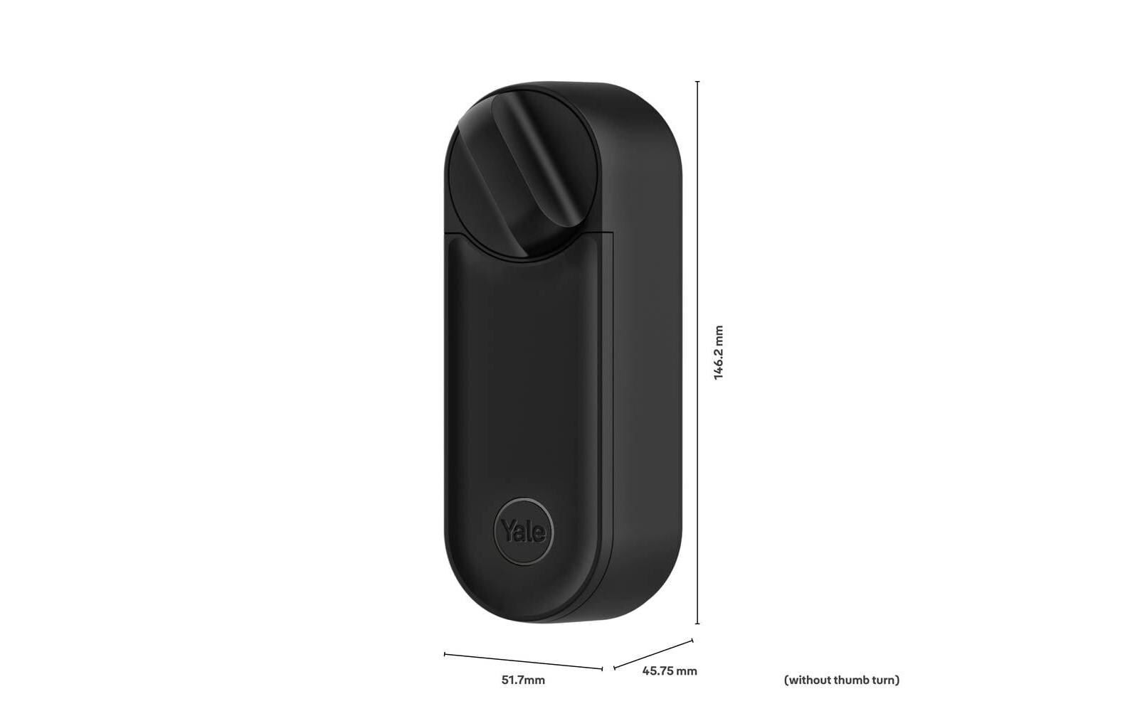 Yale Schloss Linus L2 Smart Lock K-Kit, Schwarz