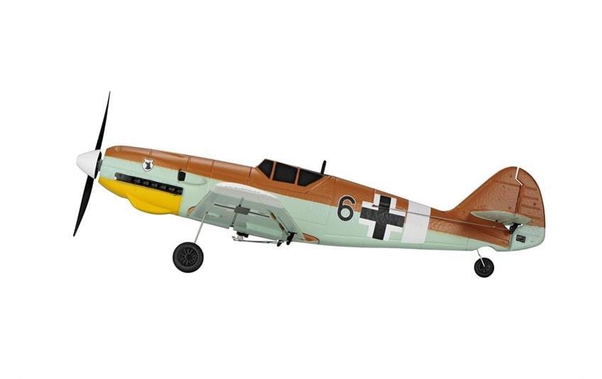 TOP-RC Warbird Mini BF-109 450 mm, Braun, RTF