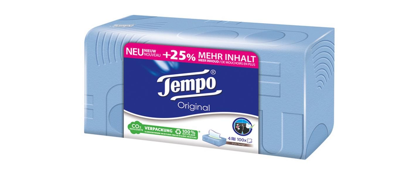 Tempo Taschentücher Original Box 100 Stück