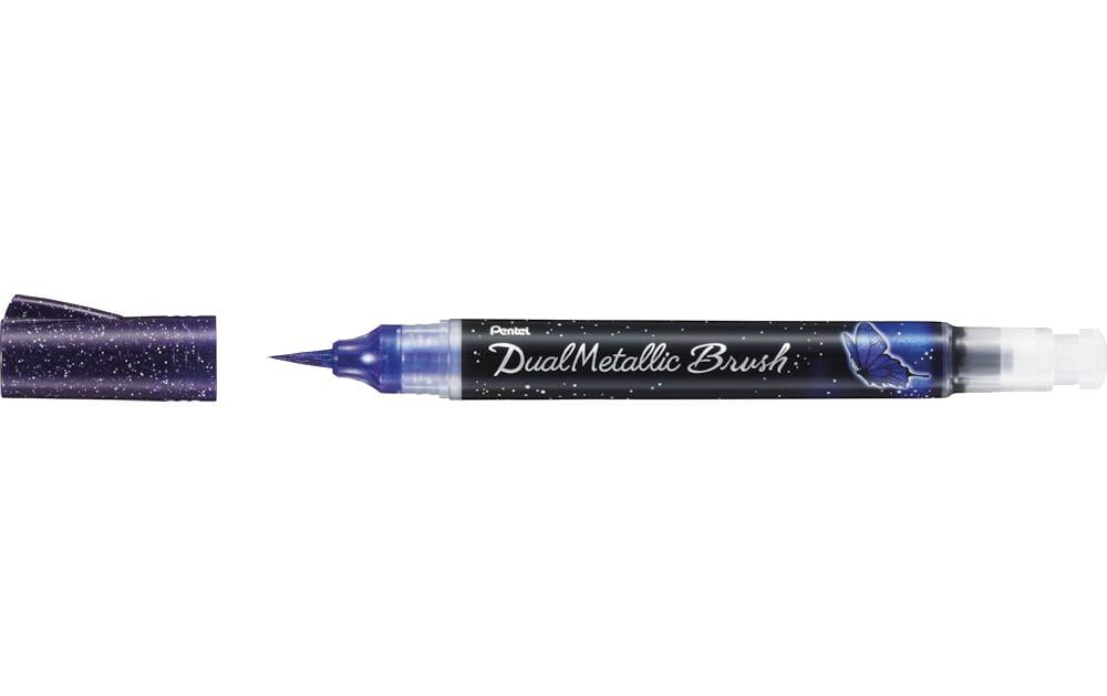 pentel Pinselstift Dual Metallic Brush Violett