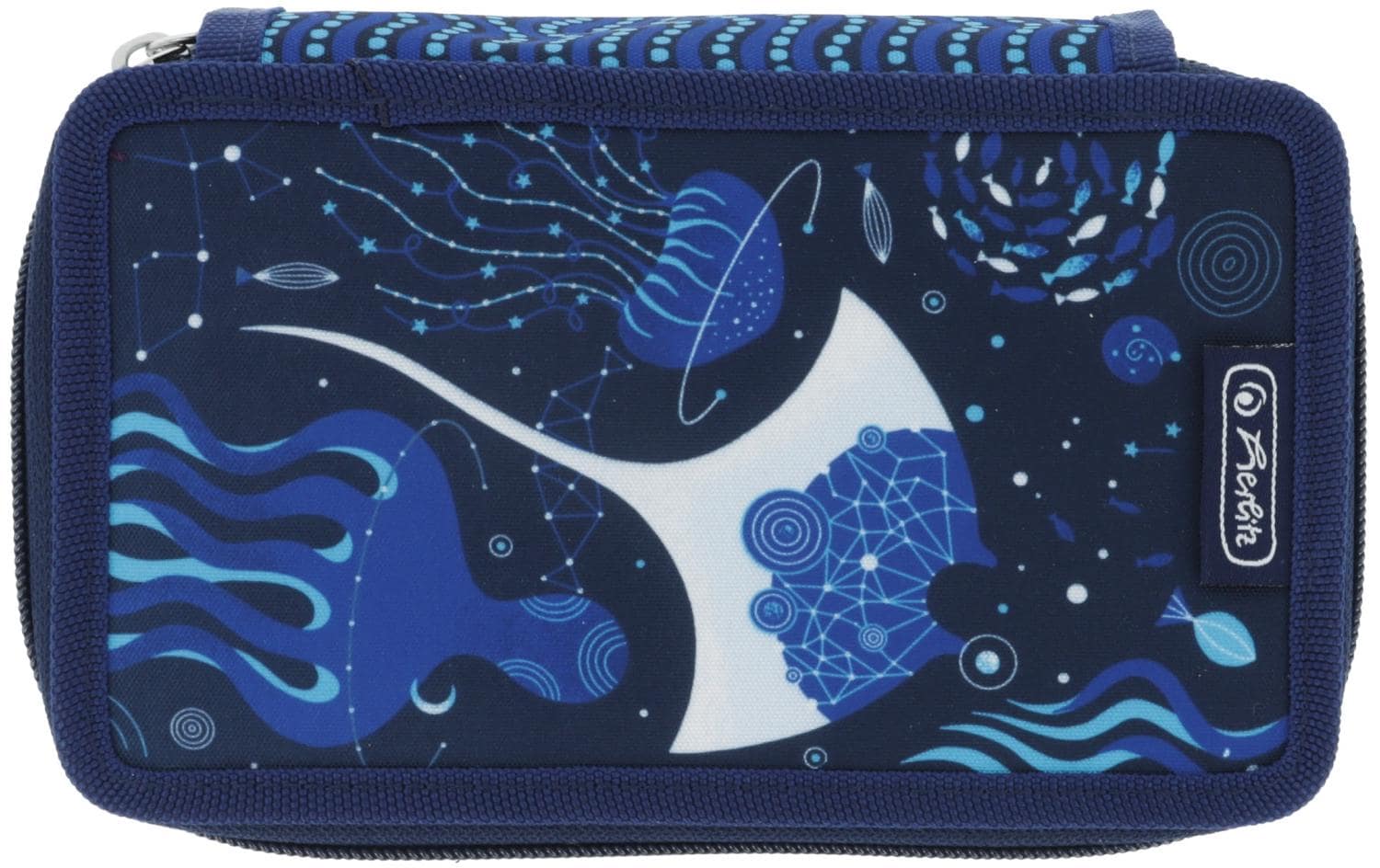 Herlitz Etui Triple 31-teilig, Deep Ocean