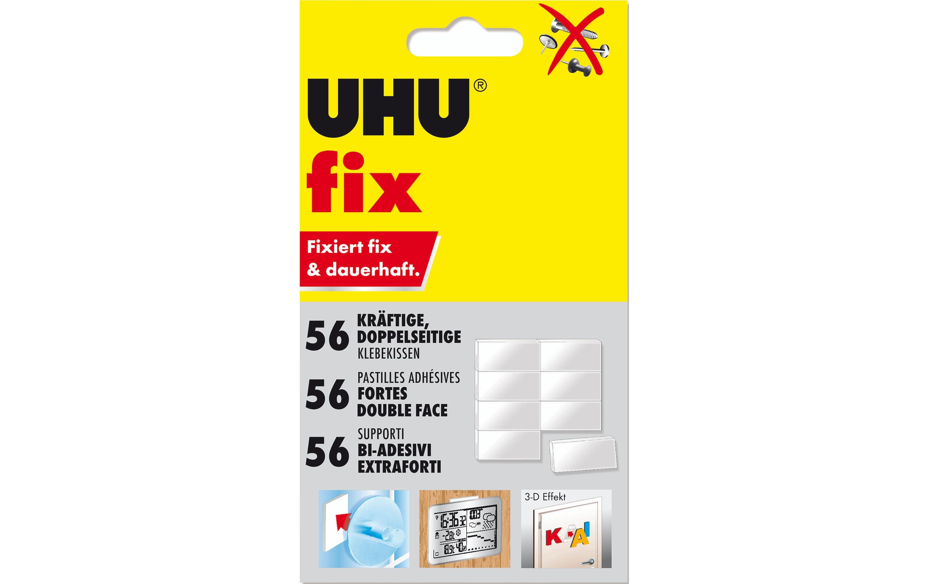 UHU Klebepad fix 56 Stück