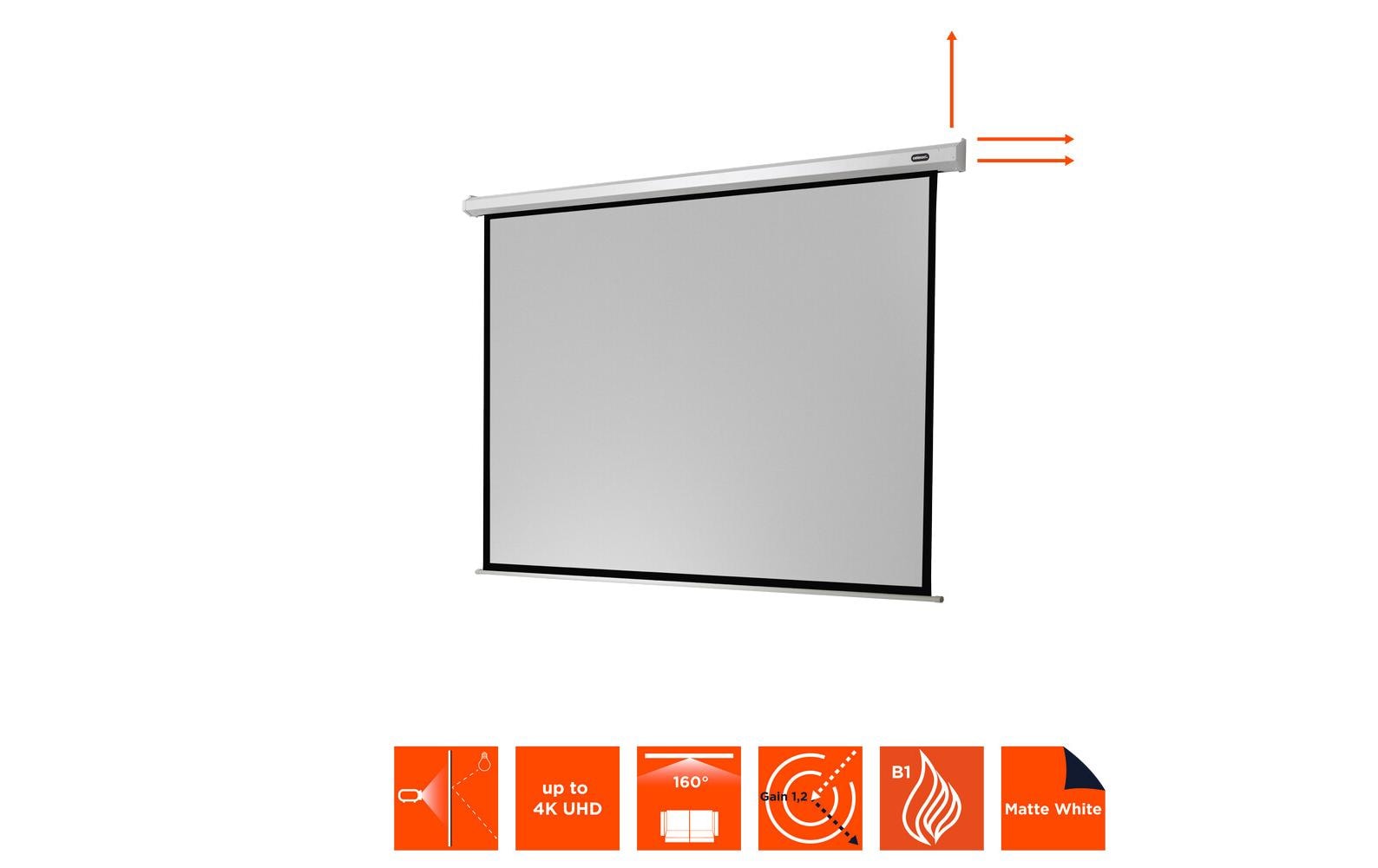 Celexon Motorleinwand Eco 240x180cm 4:3