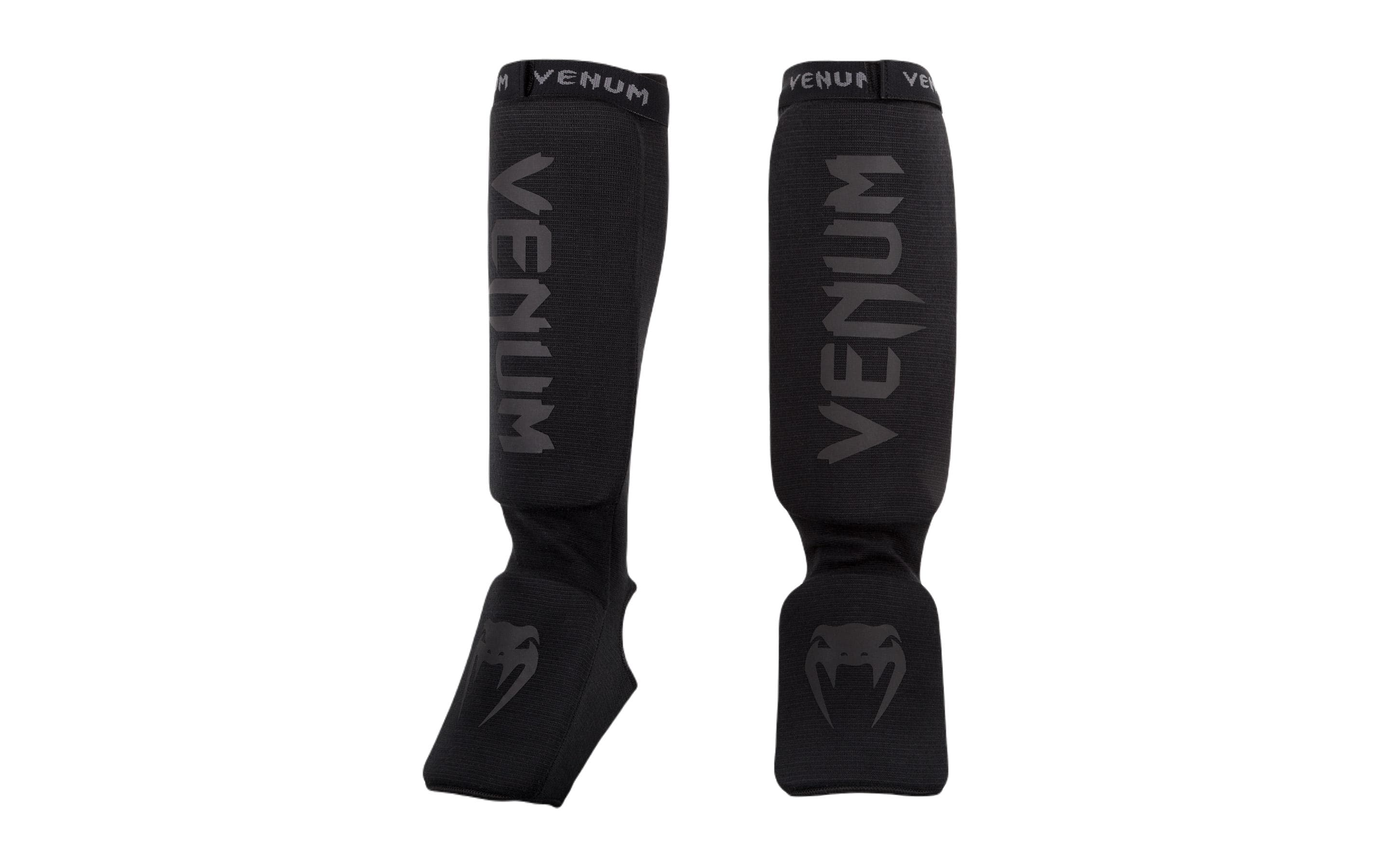 Venum Kontact Shin guards Schwarz, M