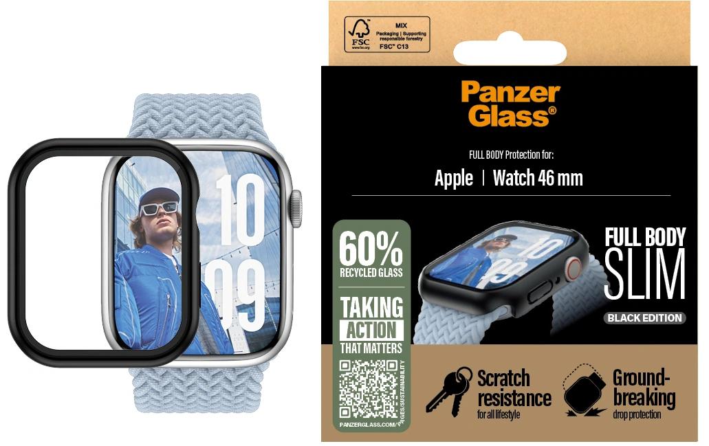 Panzerglass Full Body Protection Slim Apple Watch Series 10 46mm Schwarz