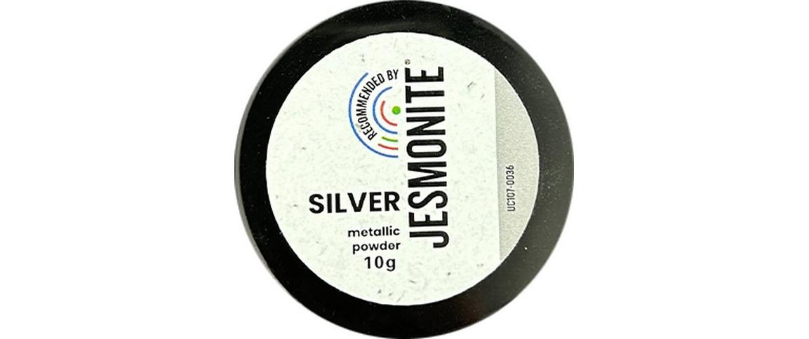 Jesmonite Farbpigmente Pulver 25g, Silber