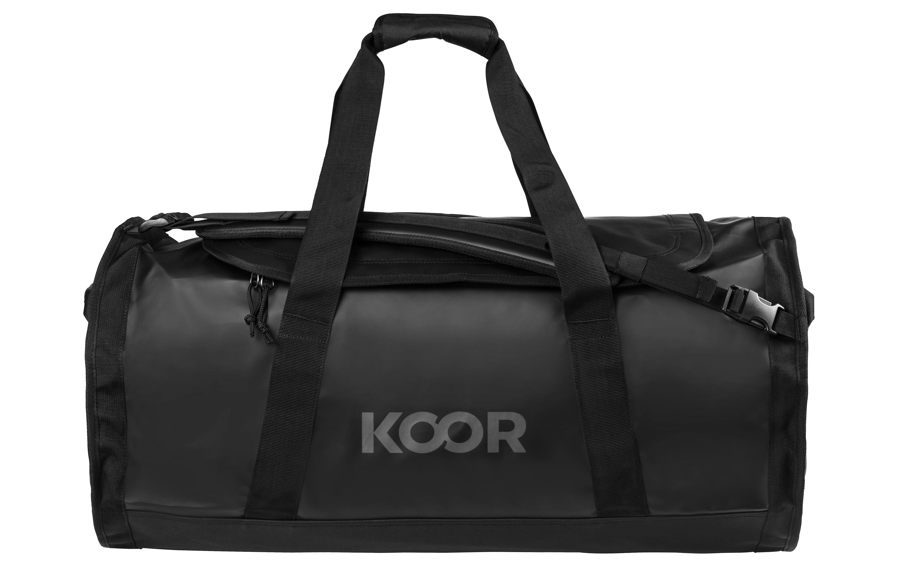 KOOR Duffle Bag Sooma 70 l, Schwarz