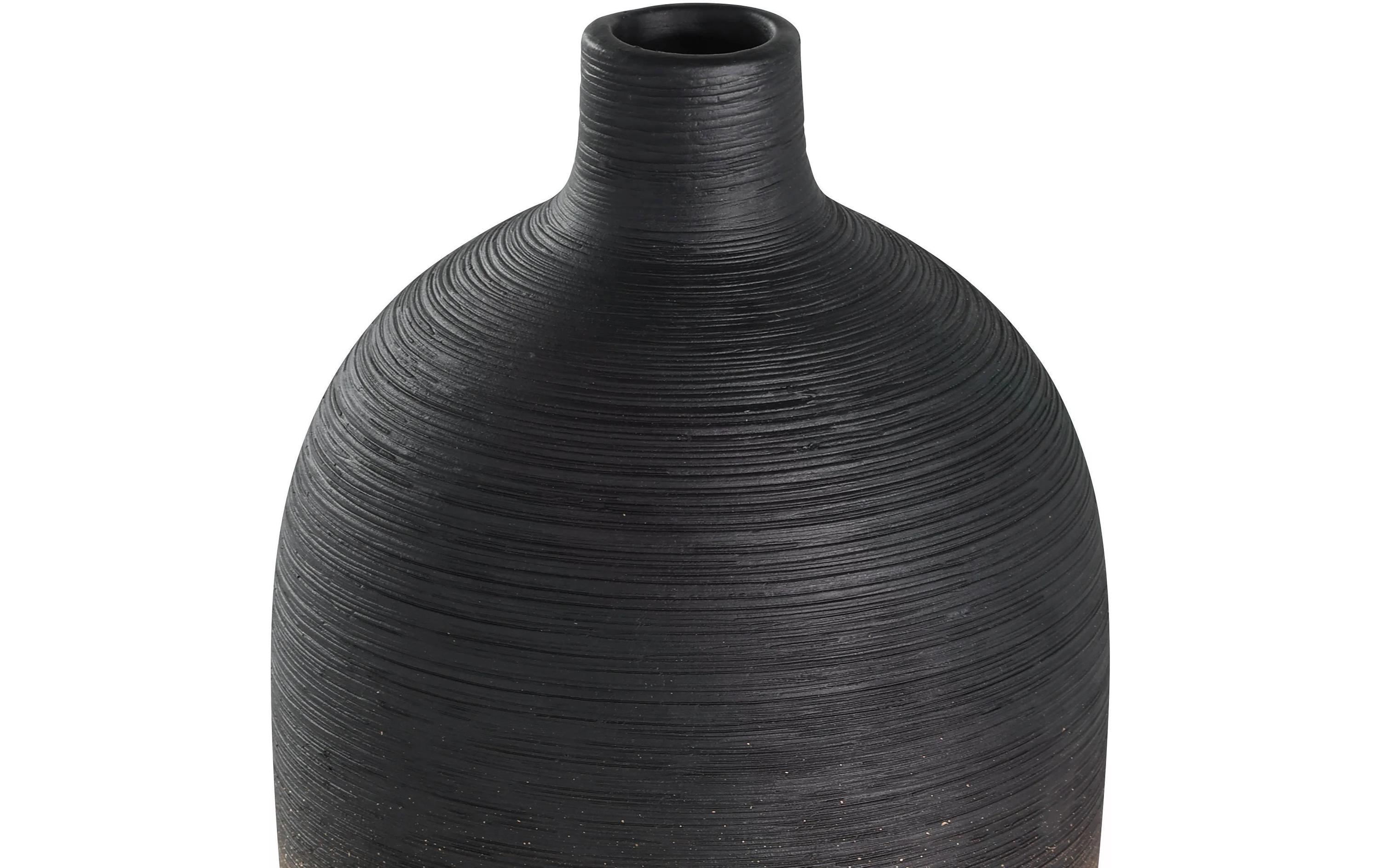 EGLO Vase Saryksu 28 cm, Gold/Schwarz