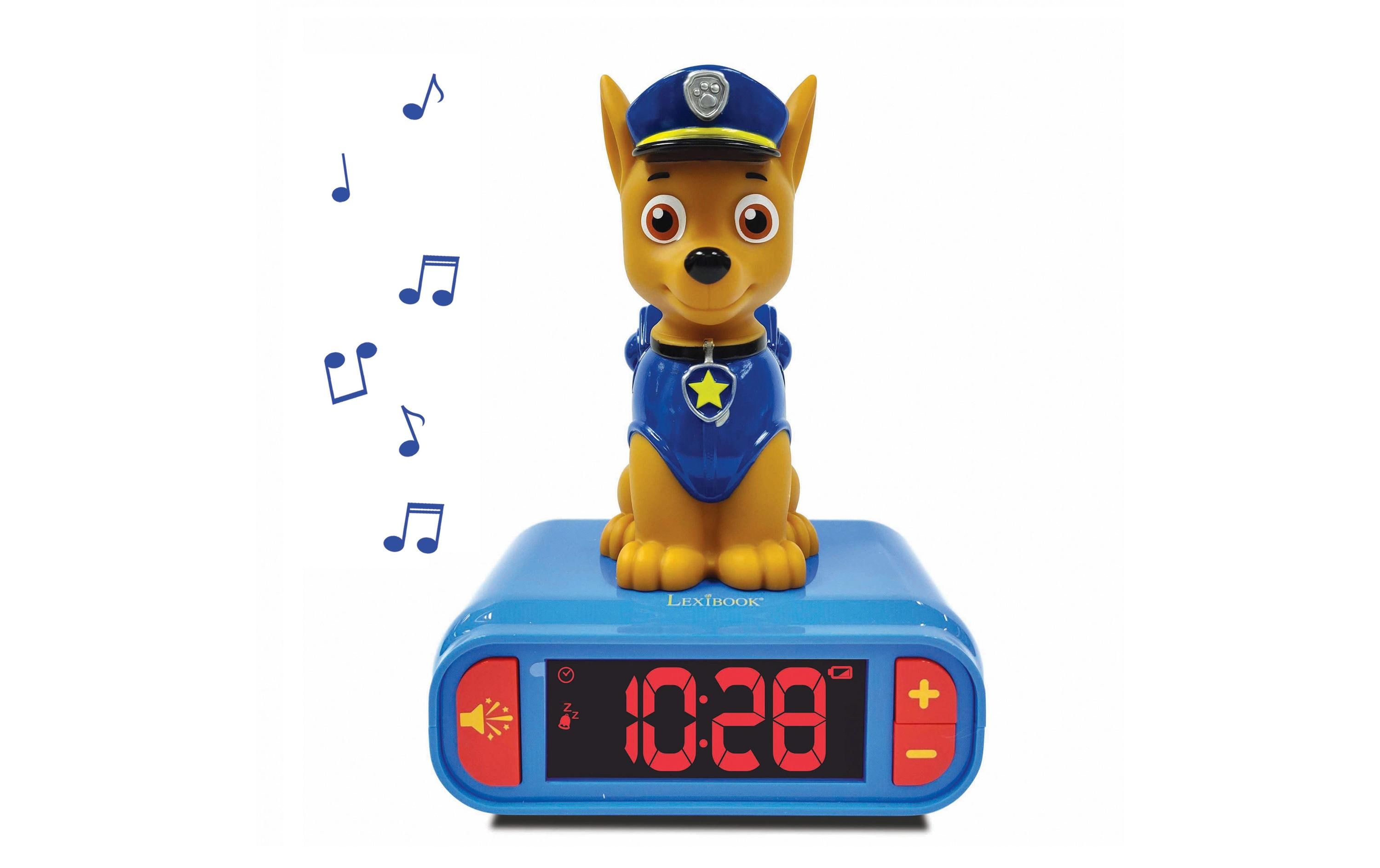 Lexibook Wecker mit Nachtlicht Paw Patrol Chase