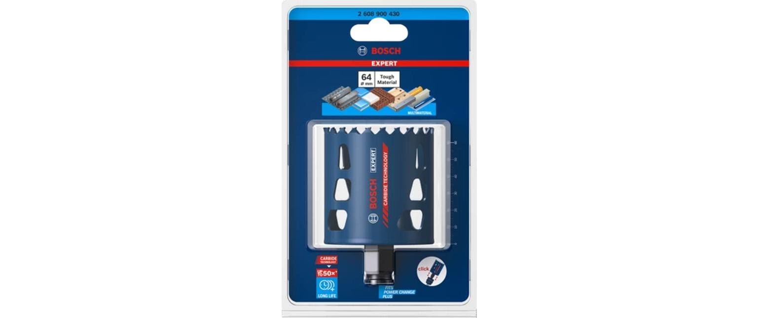 Bosch Professional Lochsäge EXPERT Tough Material, 64 x 60 mm