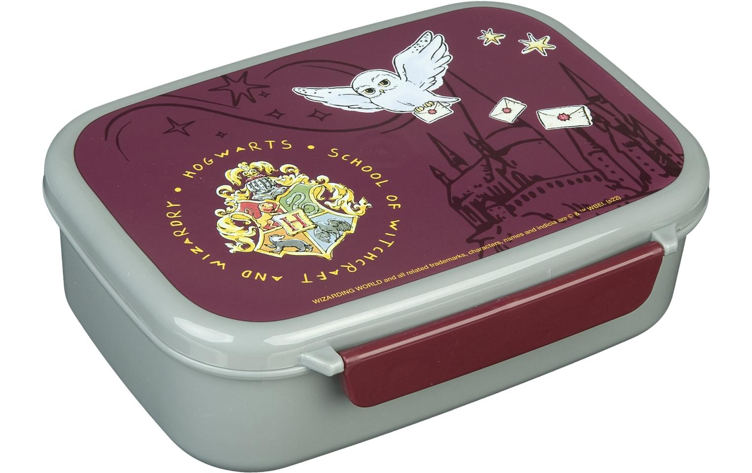 Scooli Lunchbox Harry Potter Rotbraun/Grau