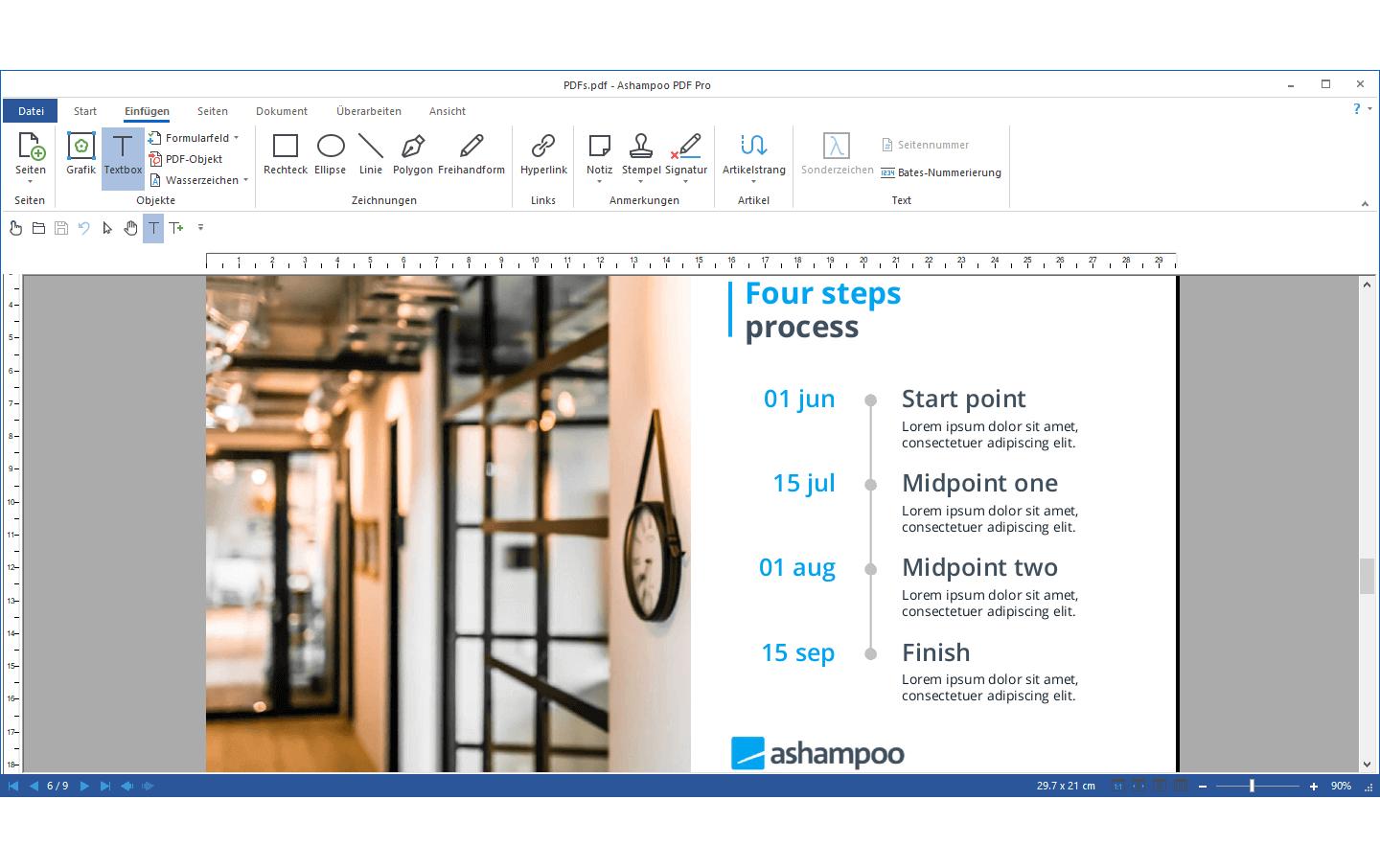 Ashampoo PDF Pro 4 ESD, Vollversion, 1 PC