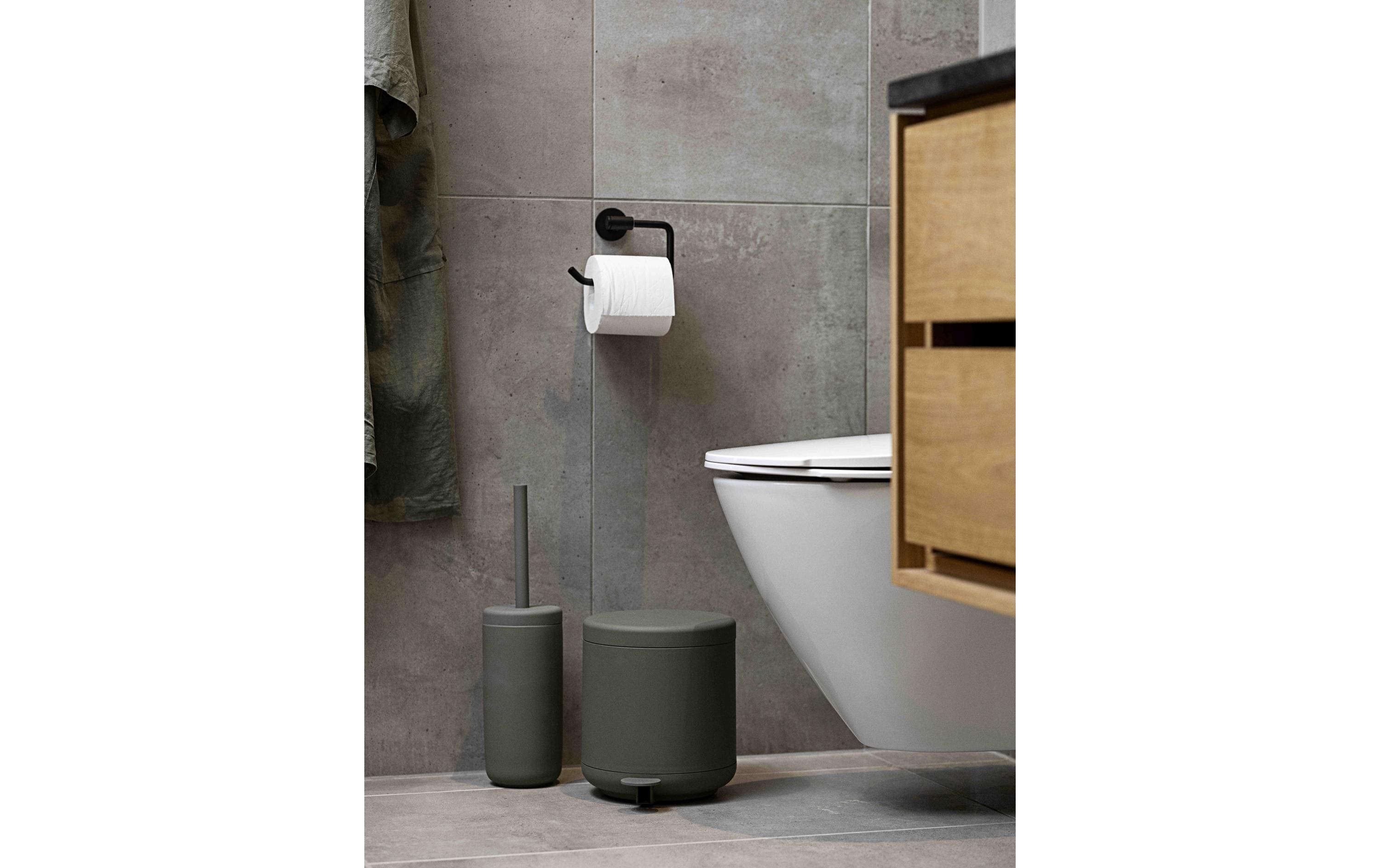 Zone Denmark Toilettenbürste Ume Olive Green, Steingut